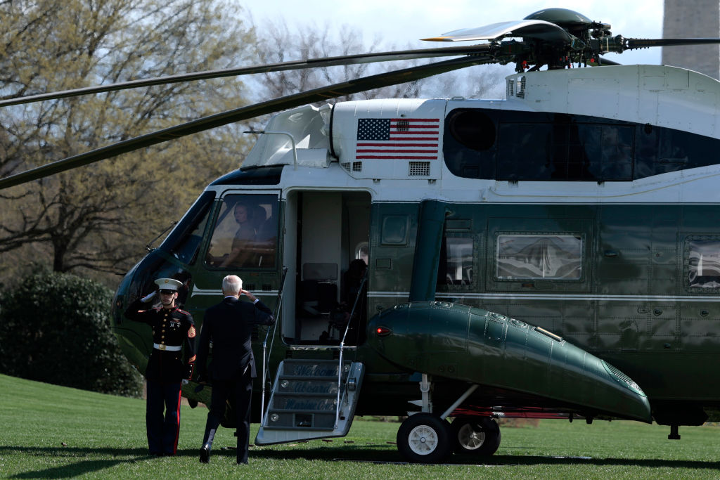 President Biden Departs For Weekend In Delware