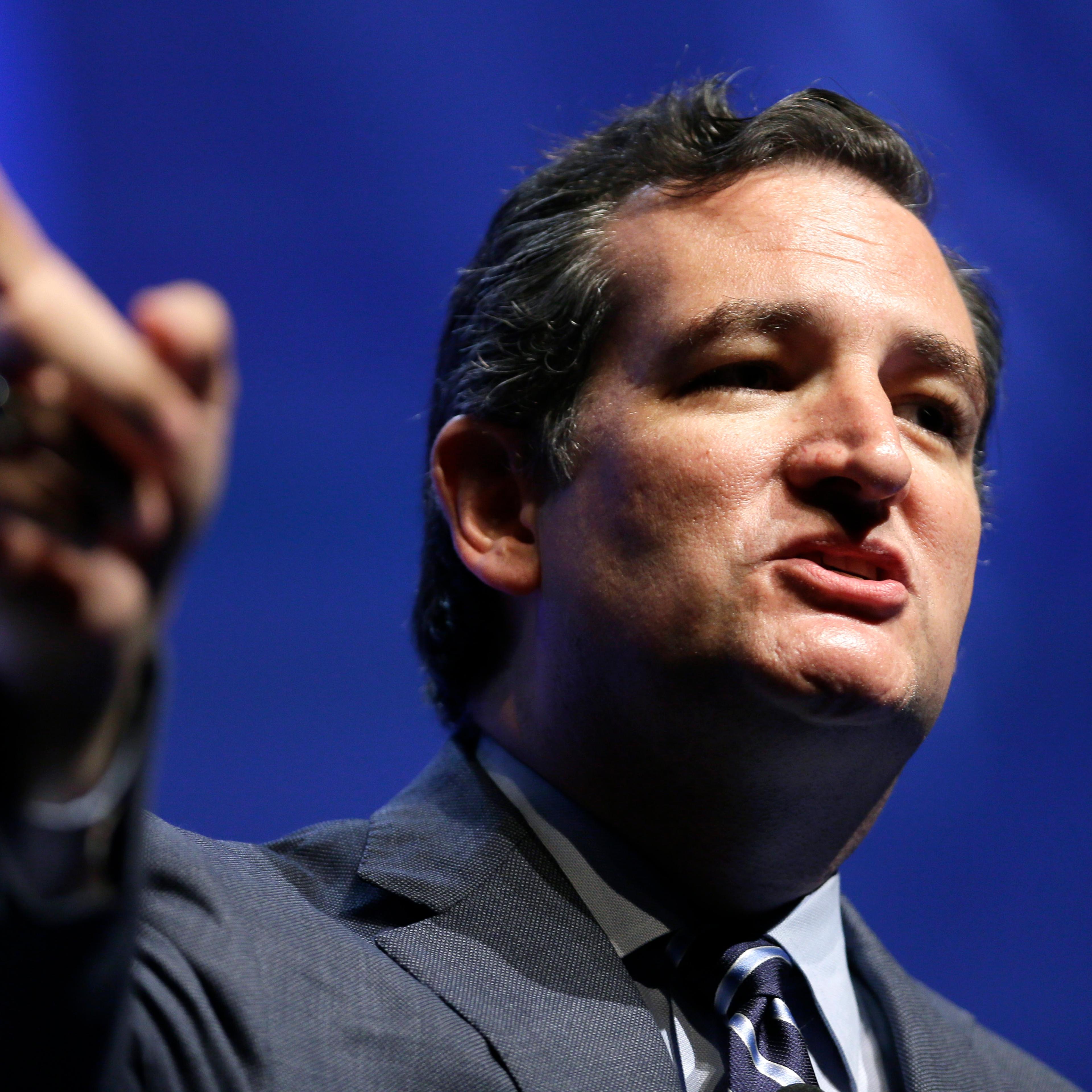 U.S. Sen. Ted Cruz, R-Texas, speaks during The Family Leadership Summit on August 9, 2014, in Ames, Iowa.