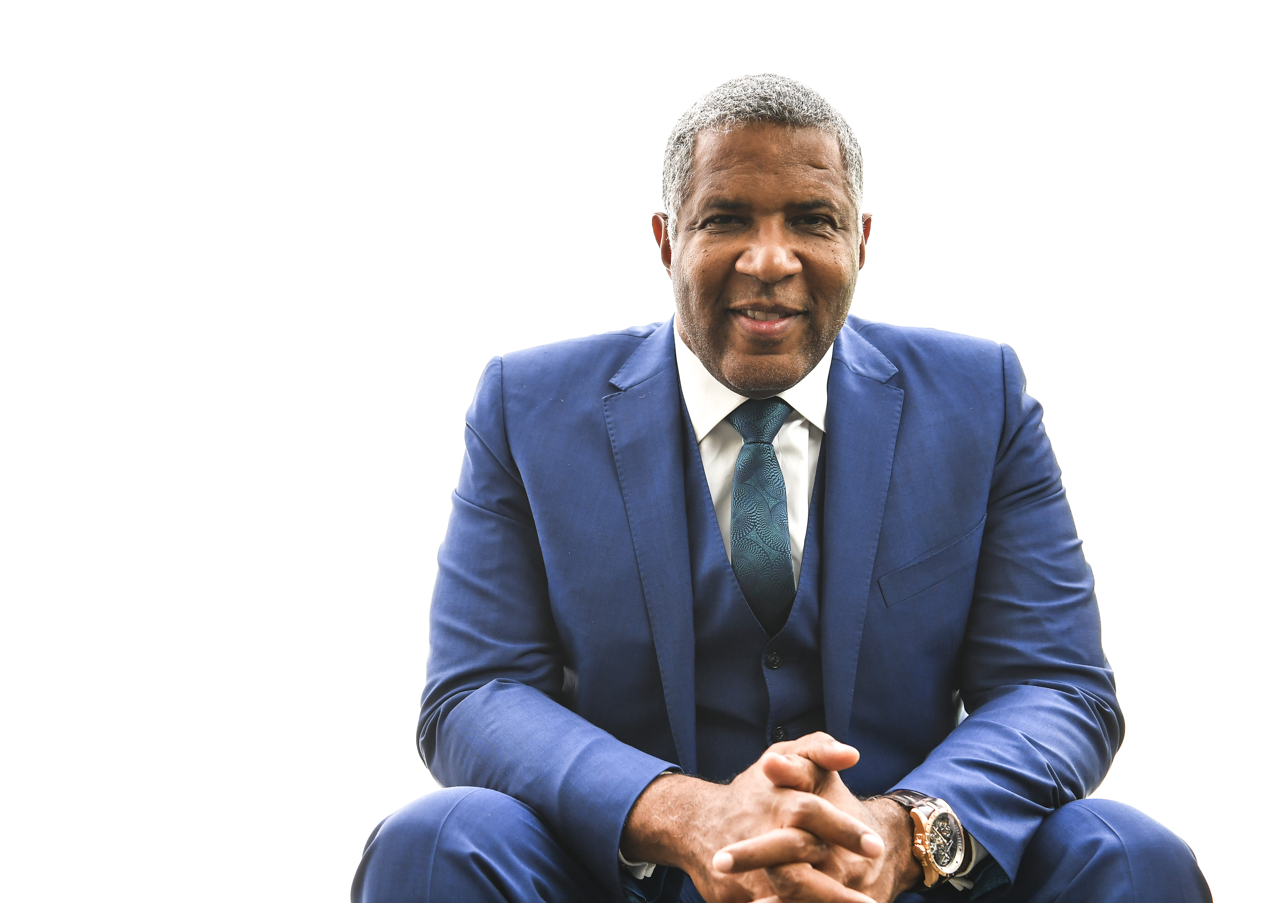 WASHINGTON, DC - AUGUST 23: Portrait of billionaire philanthrop