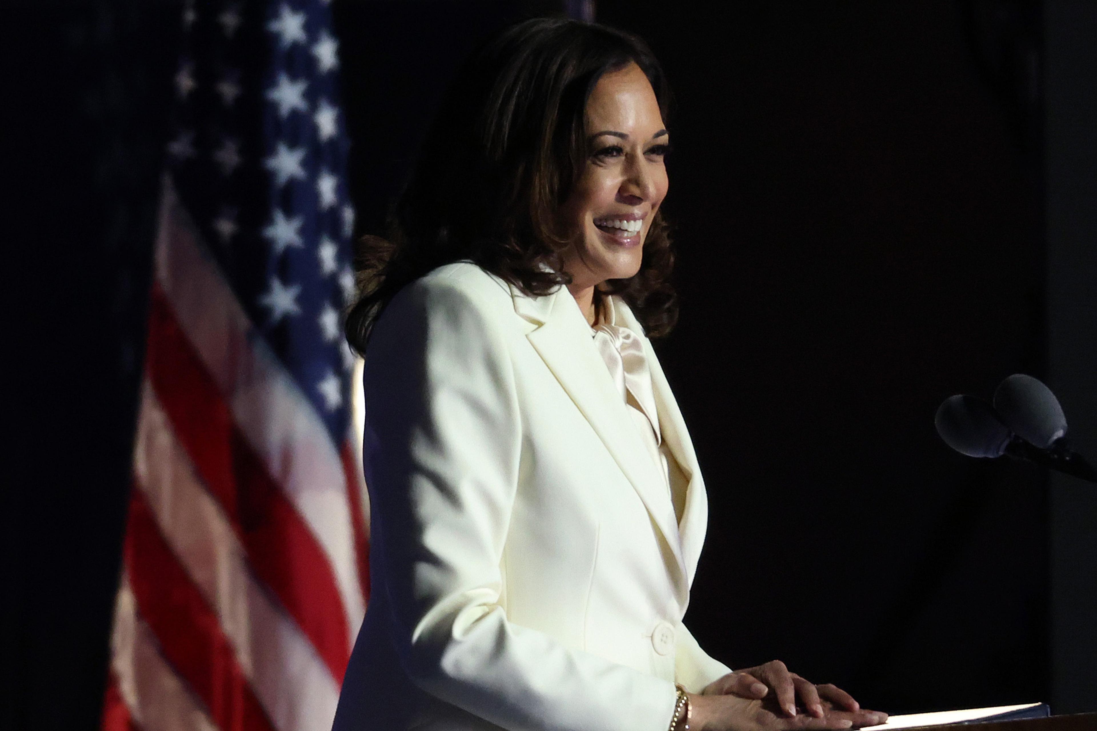 President-Elect Joe Biden And Vice President-Elect Kamala Harris Address The Nation After Election Win