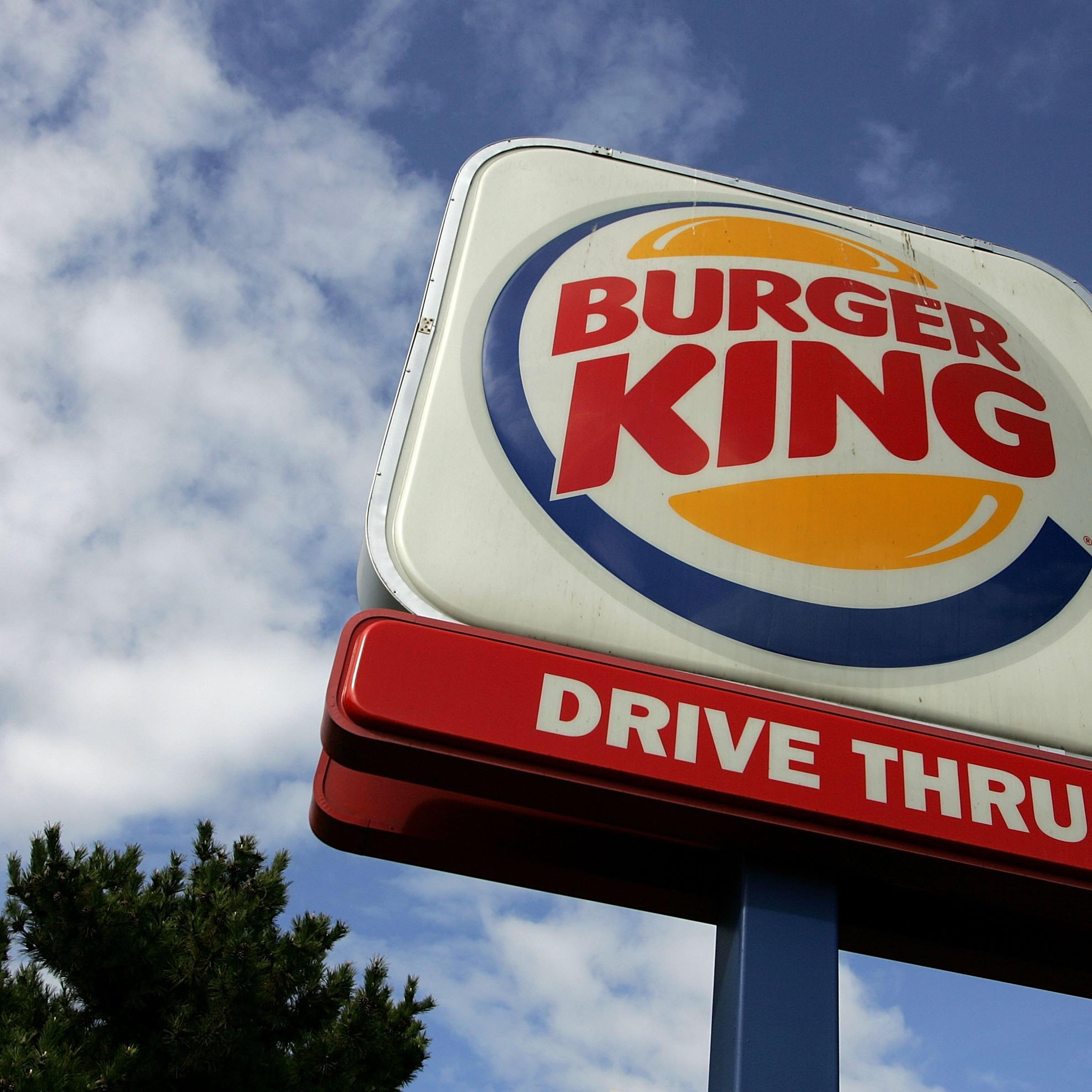 A sign stands outside a Burger King restaurant on Nov. 1, 2006 in San Francisco.