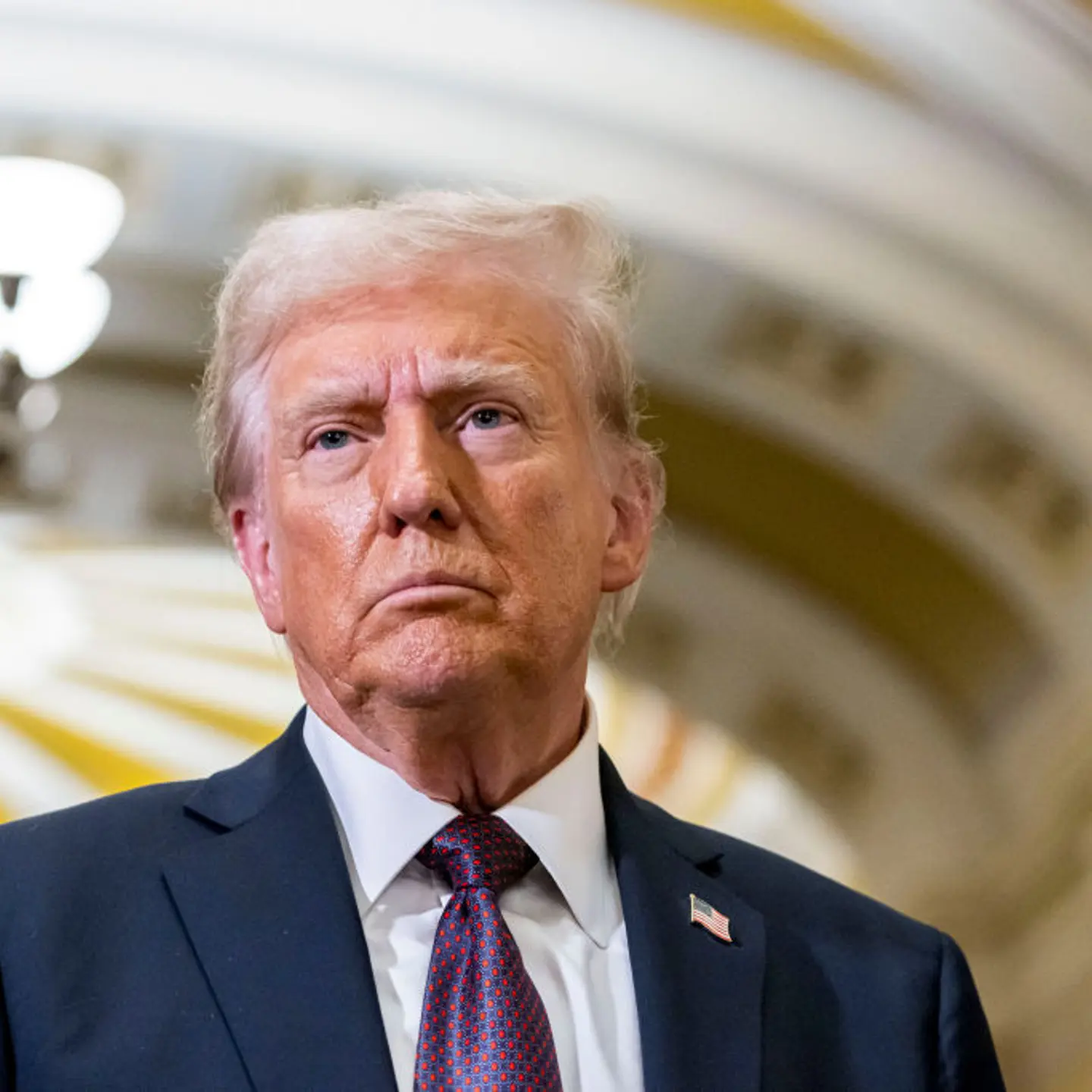 President-elect Trump Meets Republican Senators On Capitol Hill
