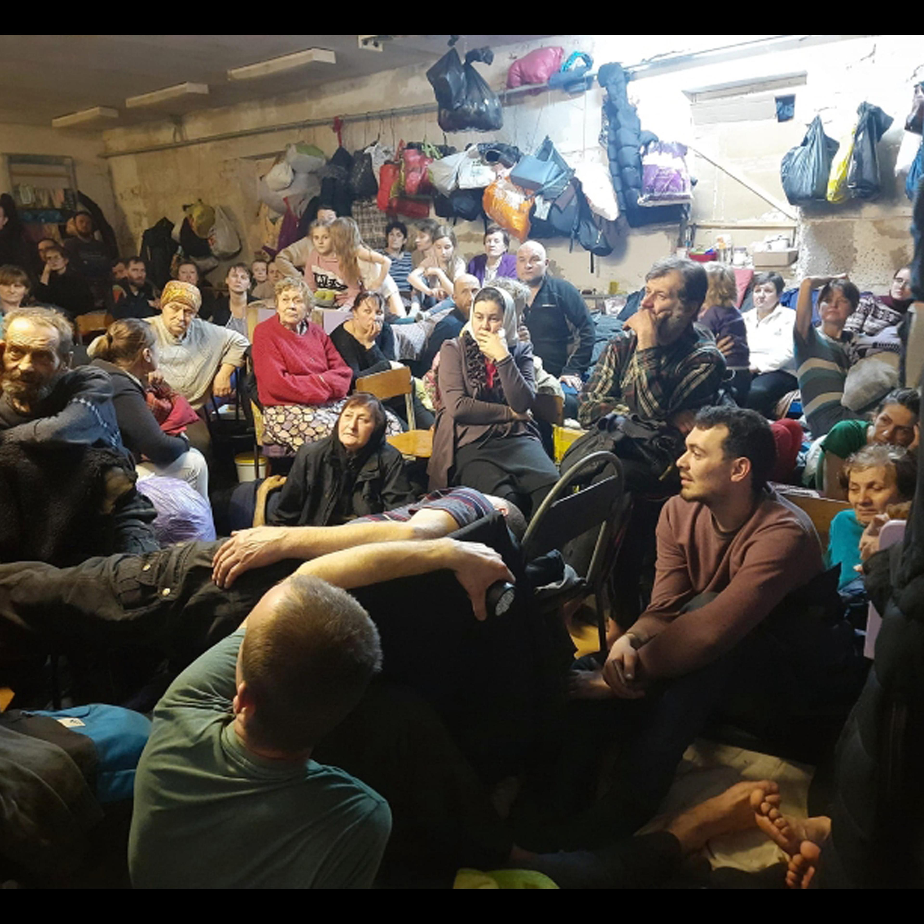 The last hours in the basement, on March 31, 2022