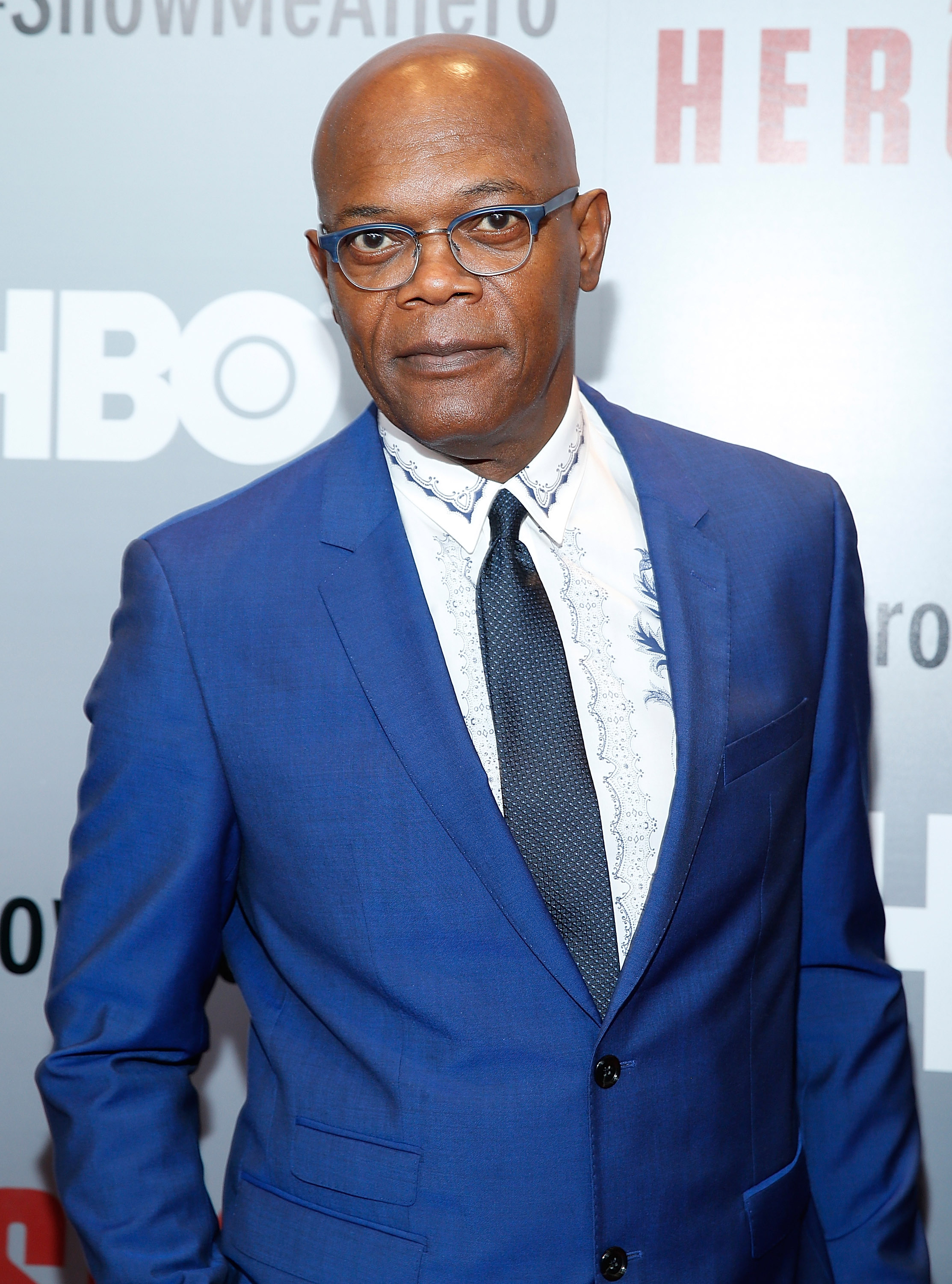Samuel L. Jackson attends "Show Me A Hero" New York Screening on August 11, 2015.