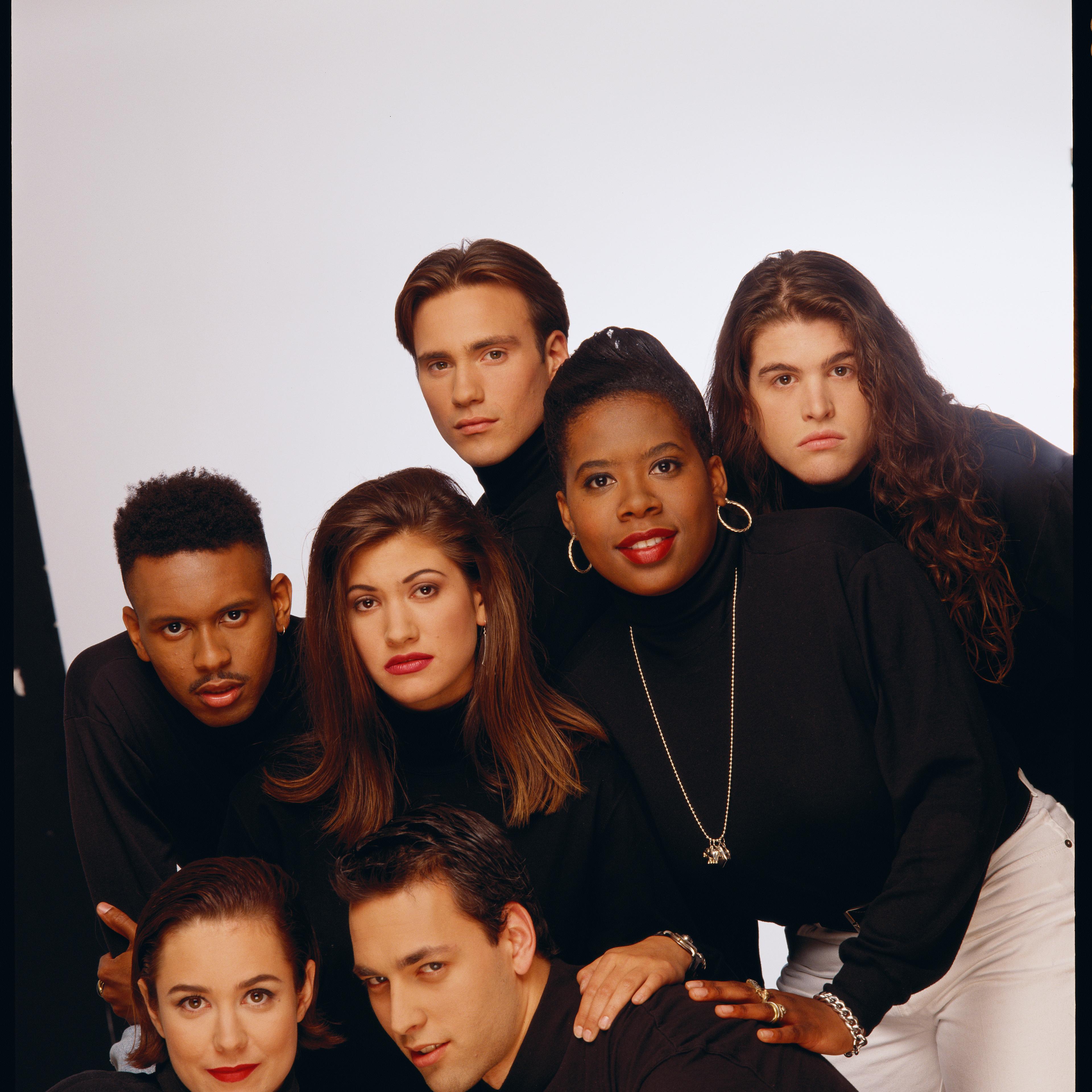 Archival photo of 'The Real World: New York' cast