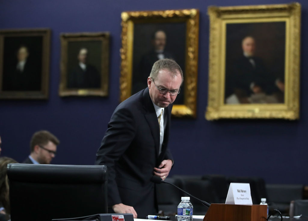 Office Of Management And Budget Director Mick Mulvaney Testifies To House Committee On OMB's 2019 Budget