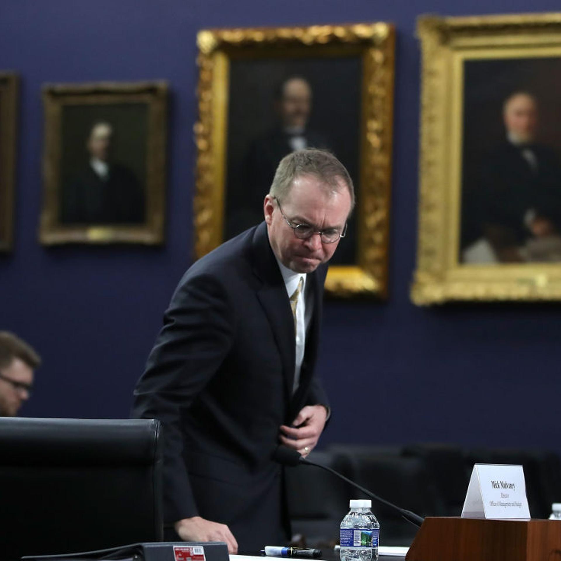 Office Of Management And Budget Director Mick Mulvaney Testifies To House Committee On OMB's 2019 Budget