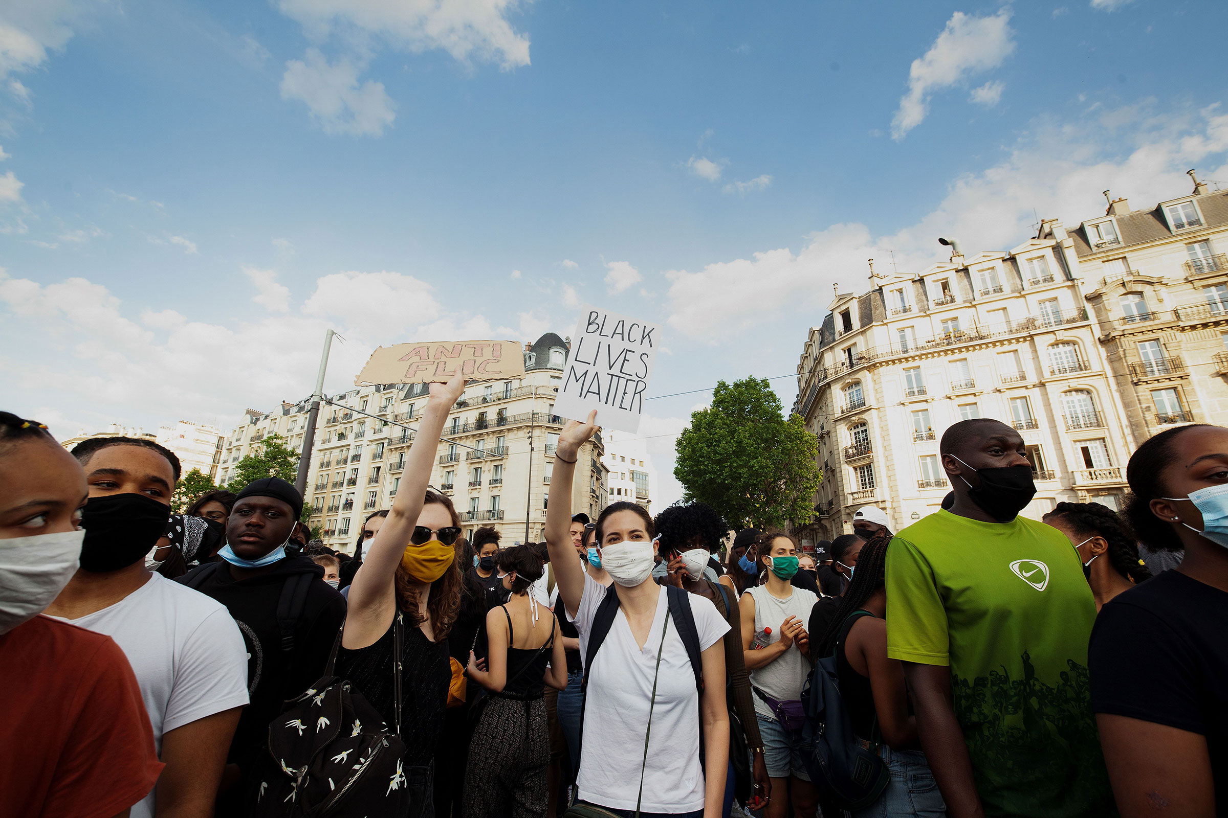 FRANCE-US-DEMO-POLICE-POLITICS-RACE
