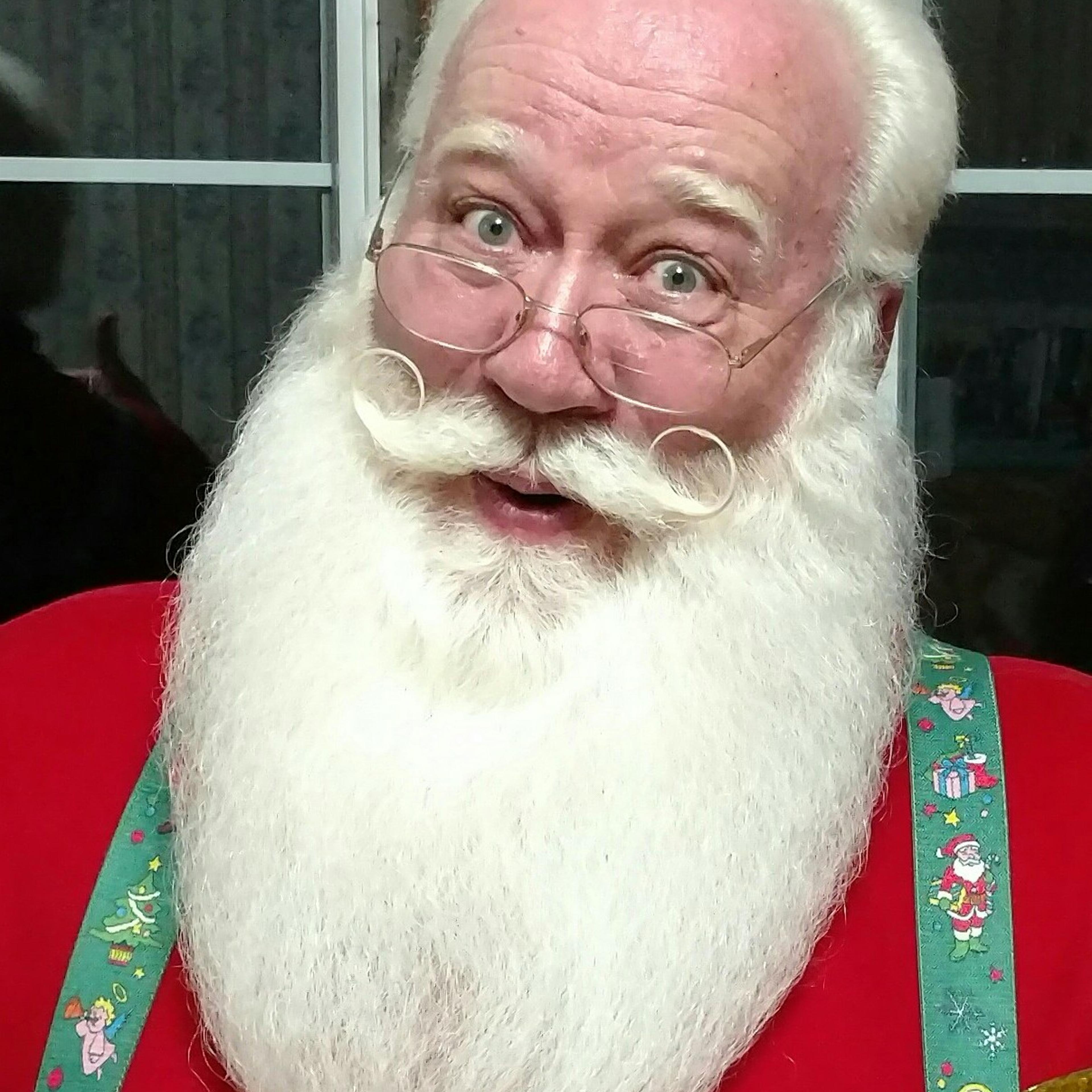 Eric Schmitt-Matzen, who plays Santa Claus, went viral this week for his story about a terminally ill boy dying in his arms.