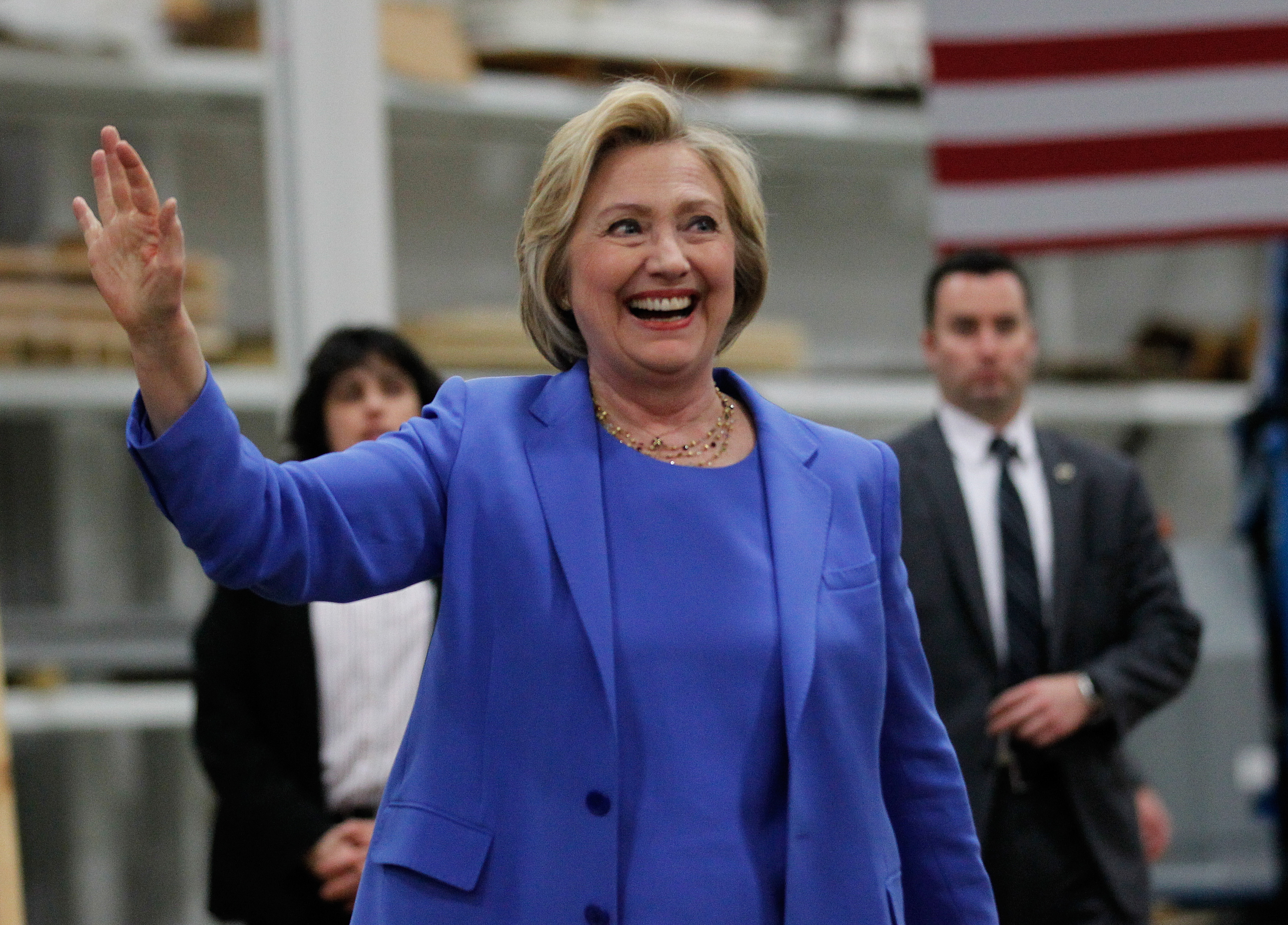 Democratic Presidential Candidate Hillary Clinton Campaigns In Louisville, Kentucky