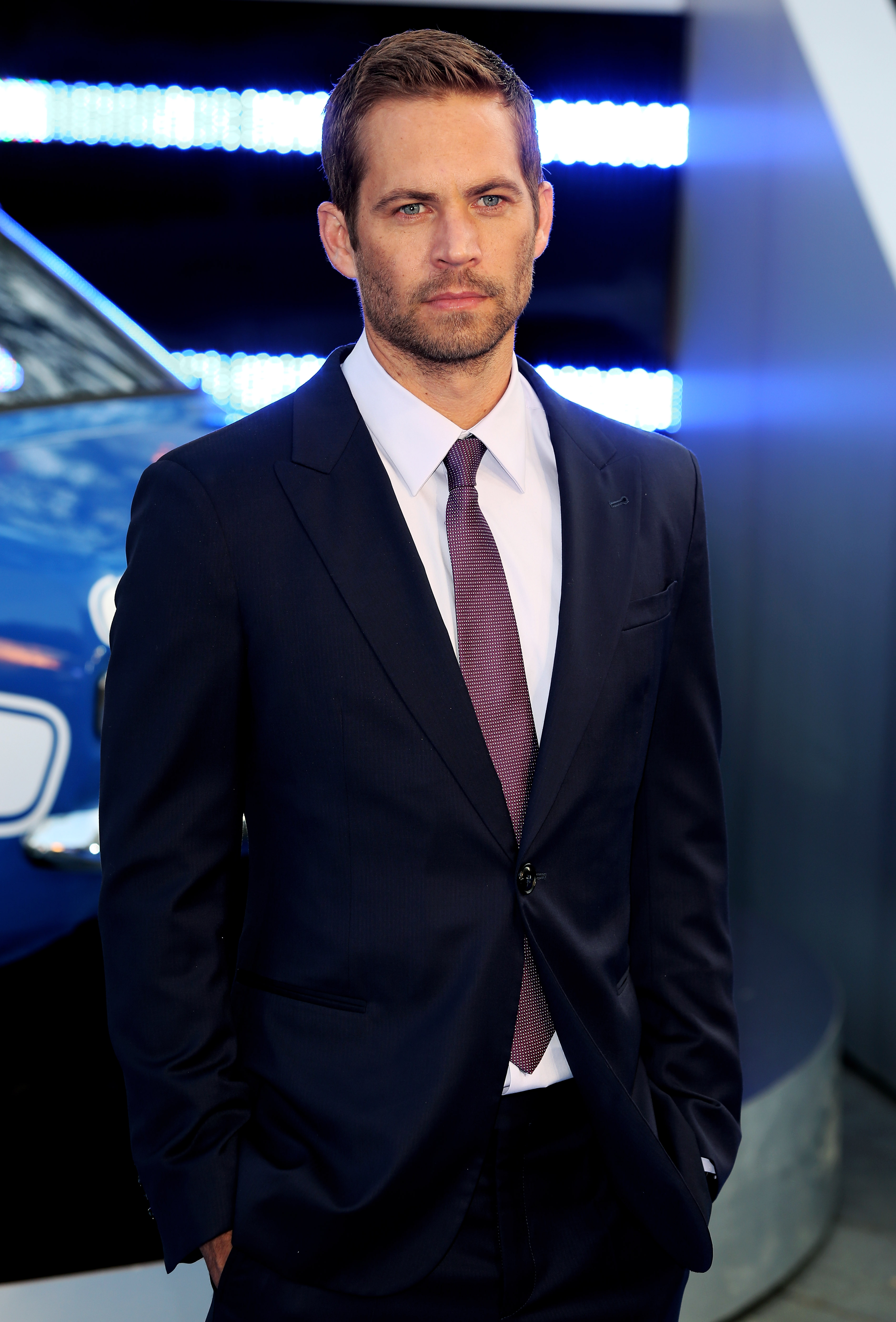Actor Paul Walker attends the World Premiere of 'Fast &amp; Furious 6' on May 7, 2013 in London.