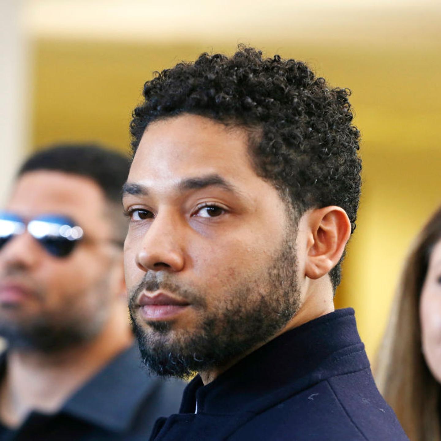 Actor Jussie Smollett Appears Outside Of Court After It Was Announced That All Charges Have Been Dropped Against Him