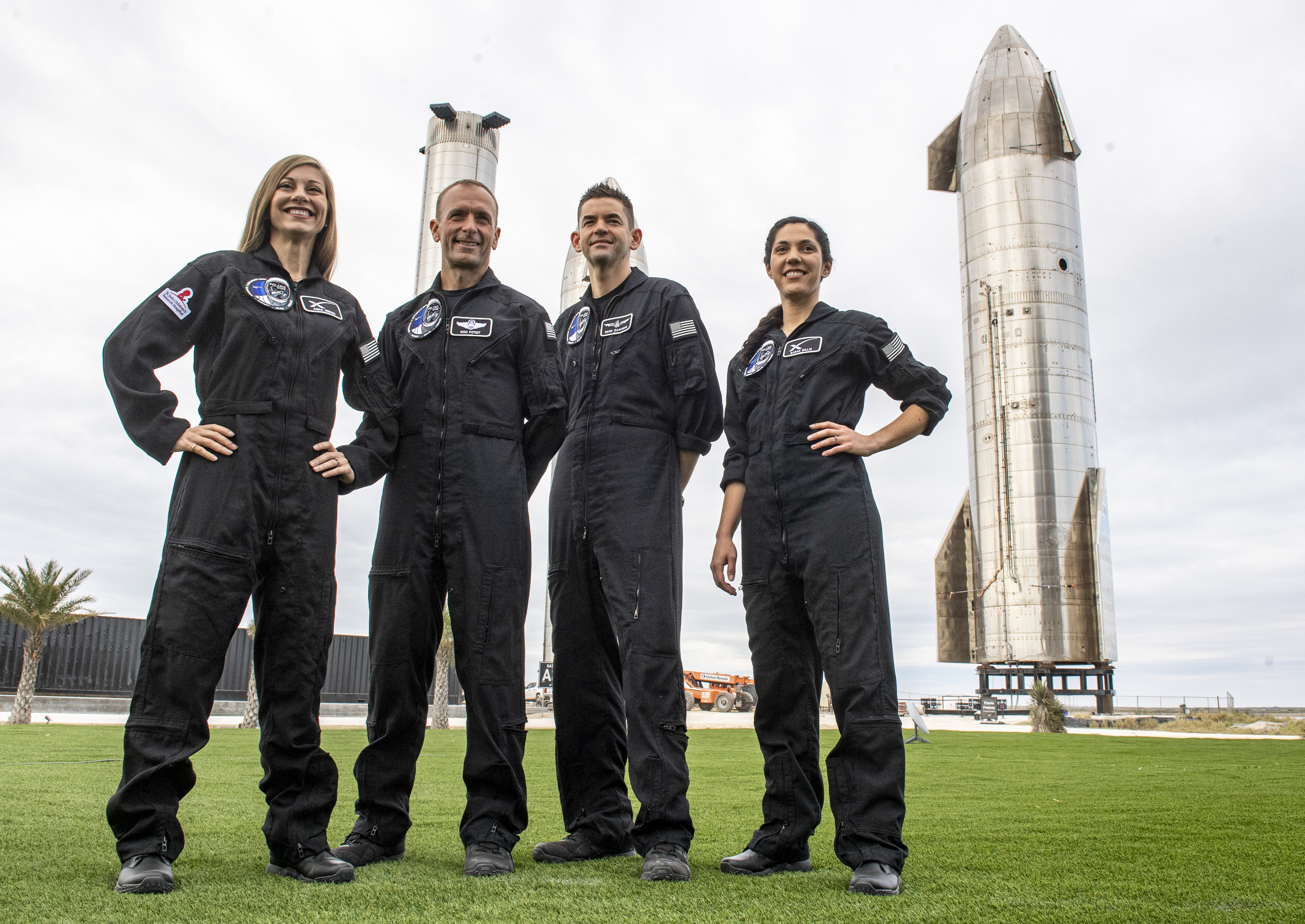 The flight is called Polaris Dawn and is expected to launch later this year on a Falcon 9 rocket. The crew would spend as many as five days in orbit, and aim to fly higher than any other human spaceflight mission in Earth orbit. Some members of the  crew