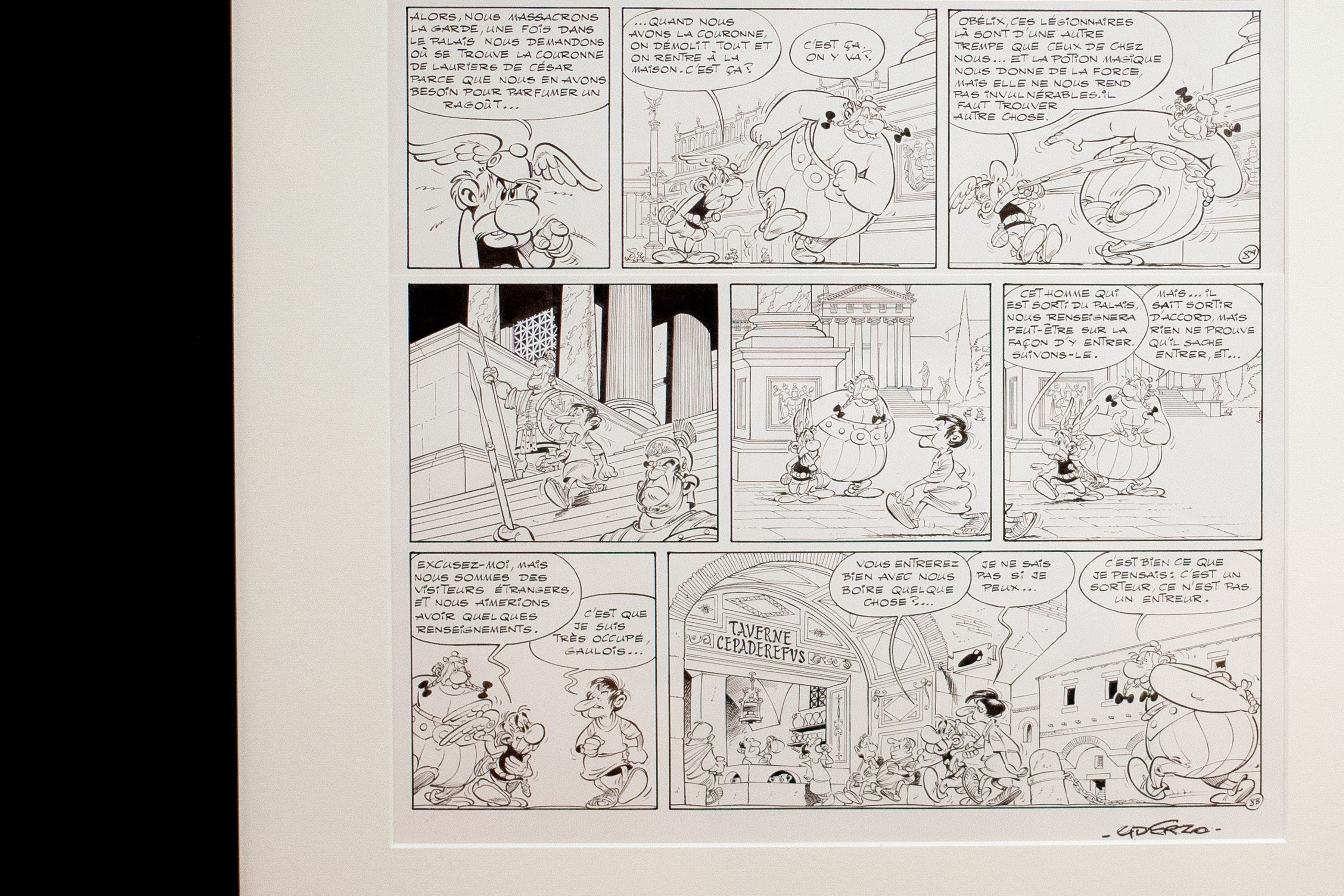 FRANCE-ATTACKS-CARTOONS-CHRISTIES-AUCTION-ASTERIX-UDERZO