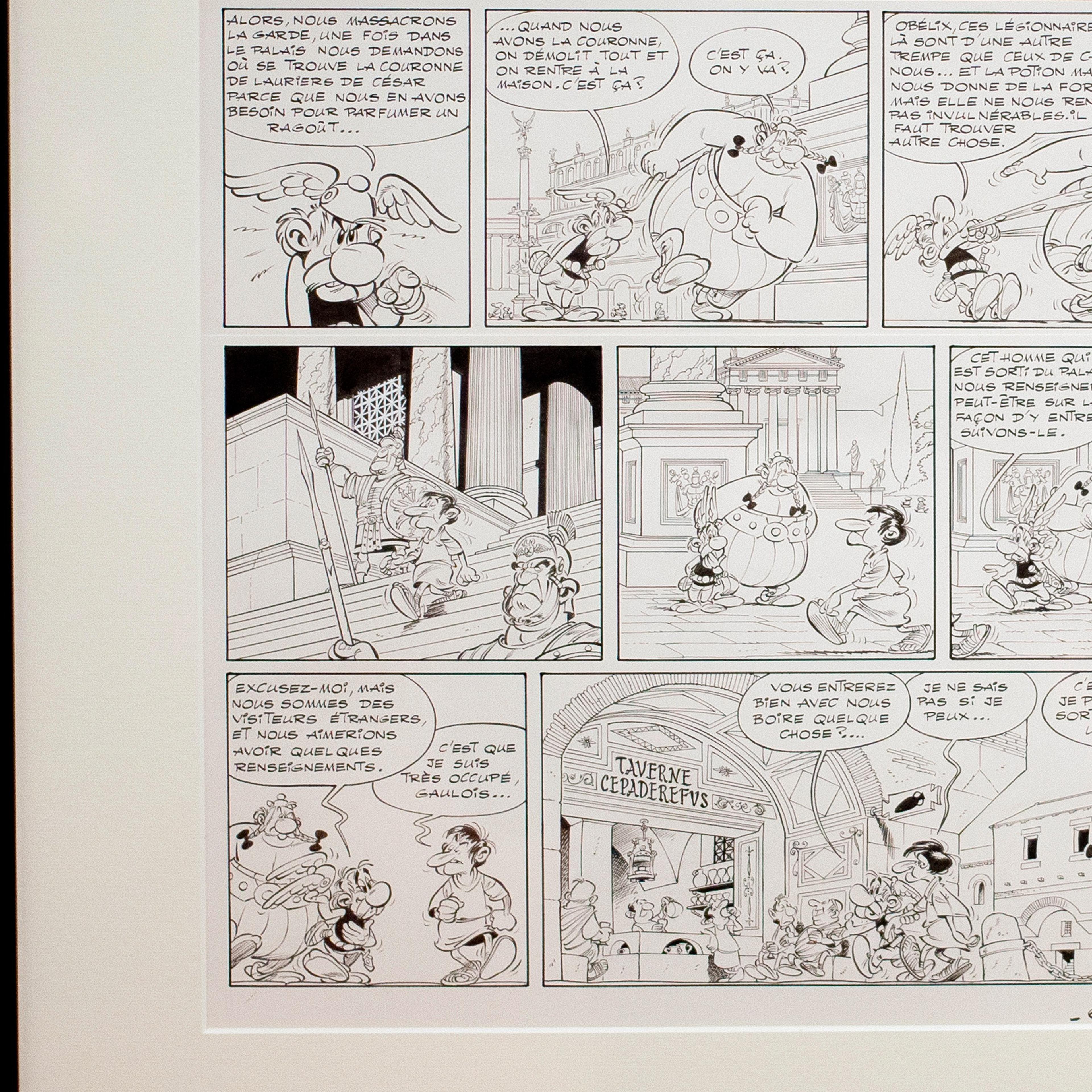 FRANCE-ATTACKS-CARTOONS-CHRISTIES-AUCTION-ASTERIX-UDERZO