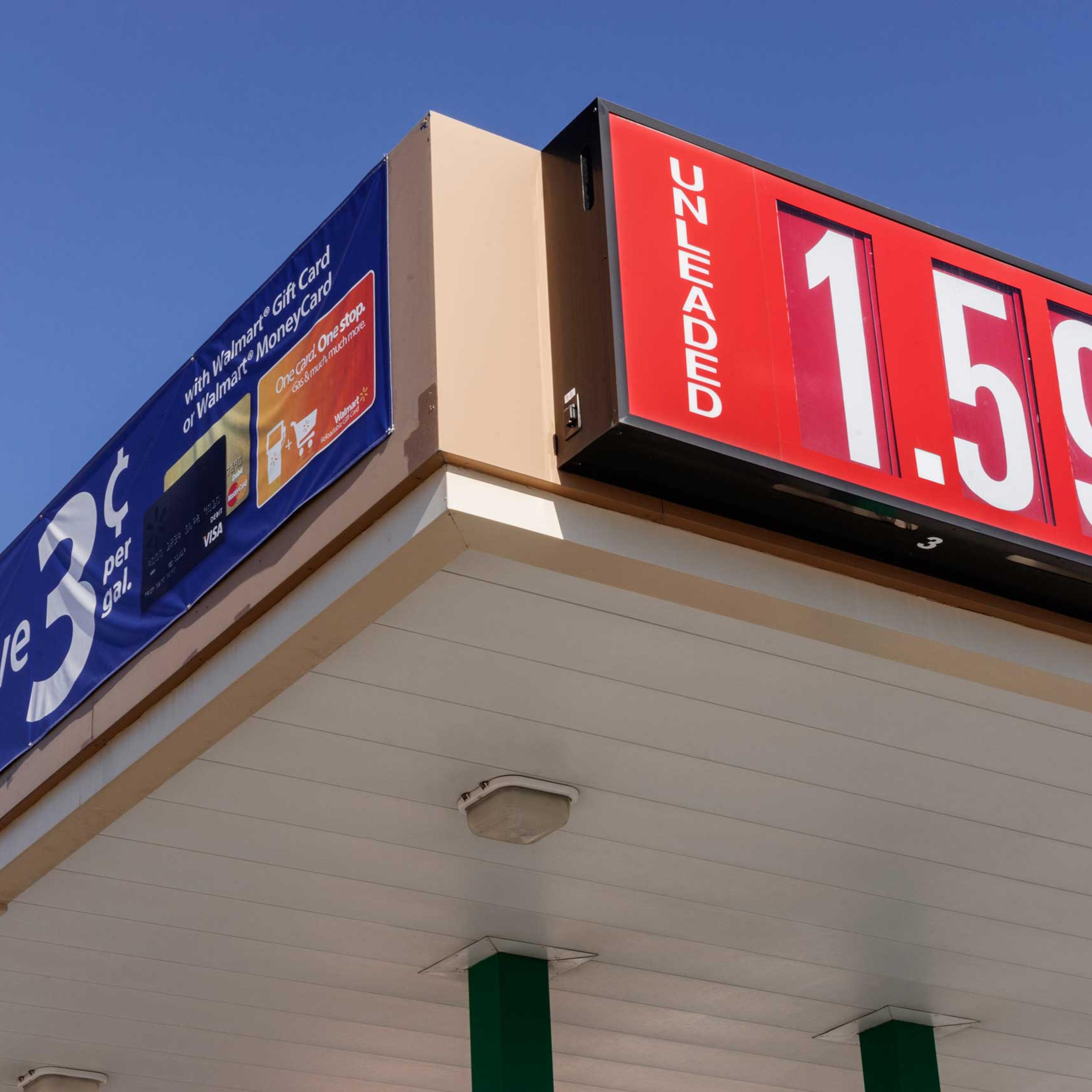 Murphy USA gas station in Nevada, MO. January 10, 2015.
