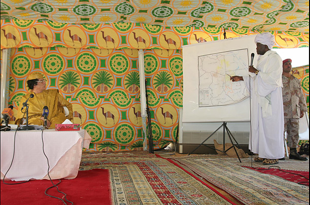 Inside the Tents of Muammar Gaddafi - Photo Essays - TIME