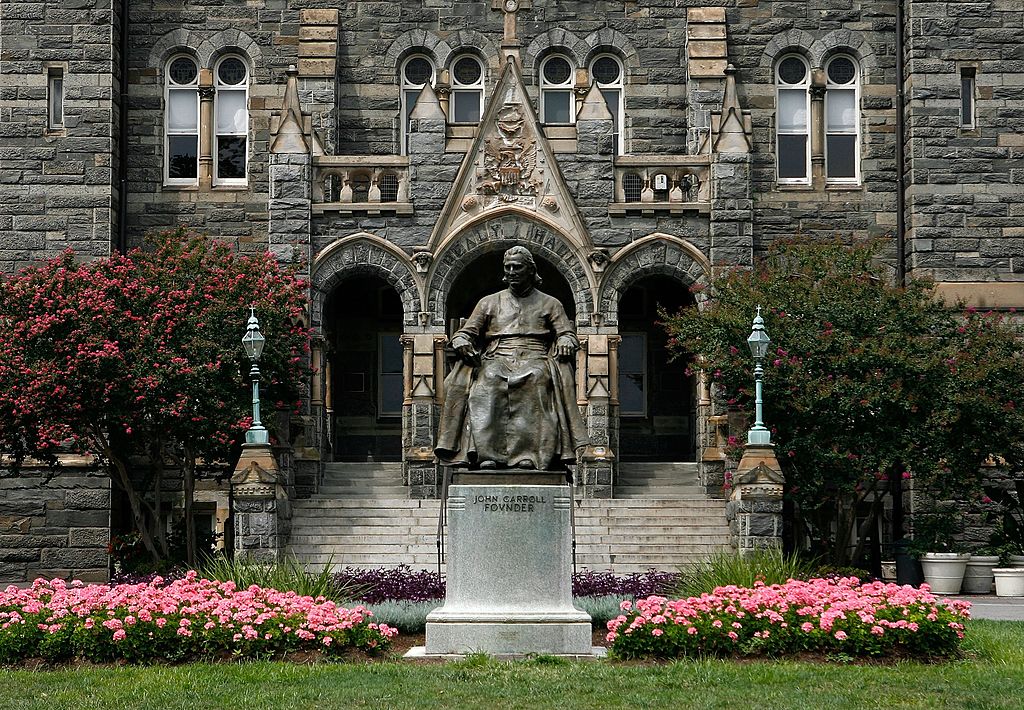 A Georgetown University student sued to block the school from punishing him because his father paid off a tennis coach to get into college.