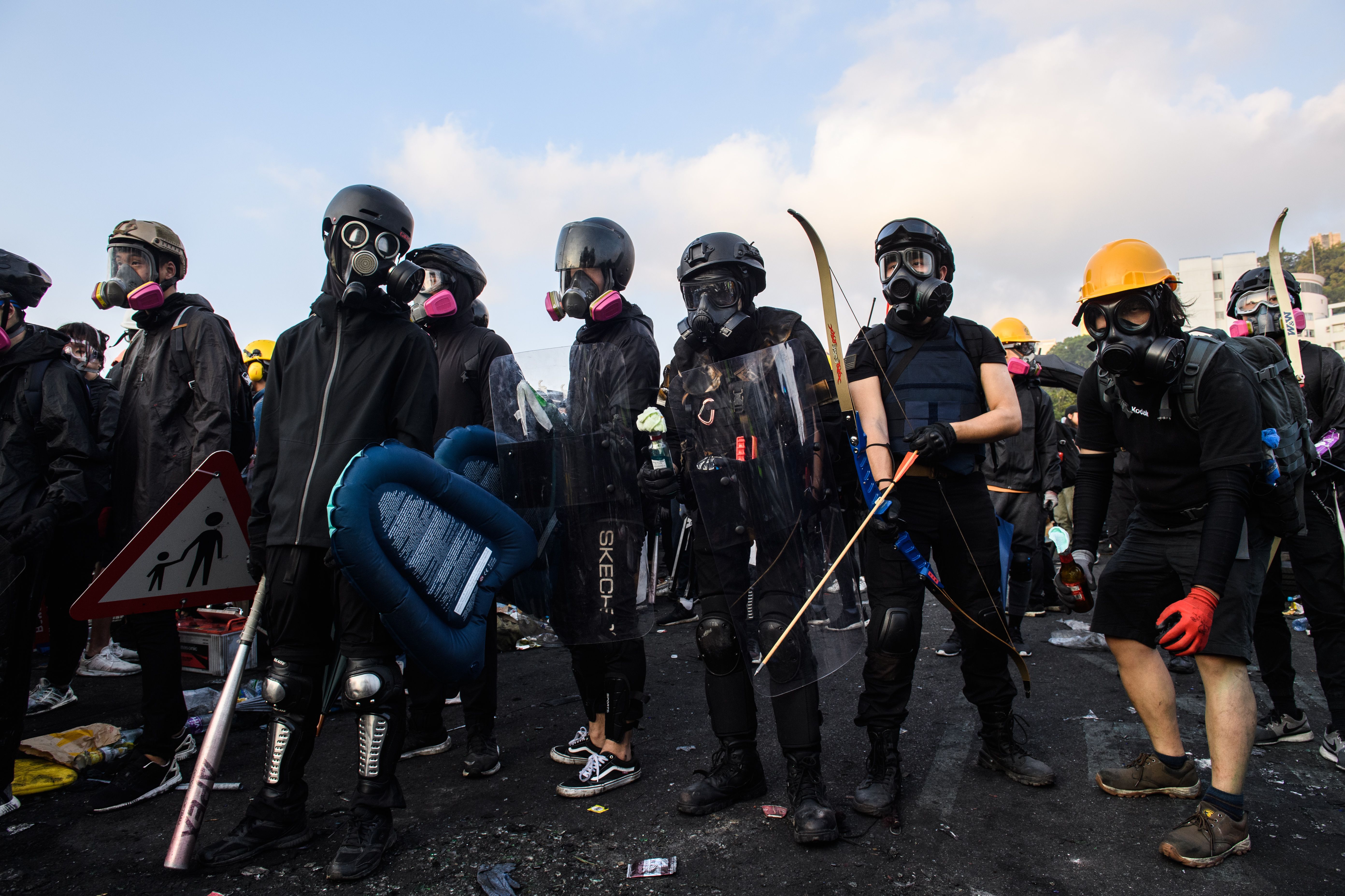 HONG KONG-CHINA-POLITICS-UNREST