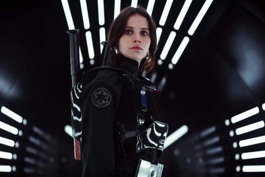 Felicity Jones in Rogue One: A Star Wars Story