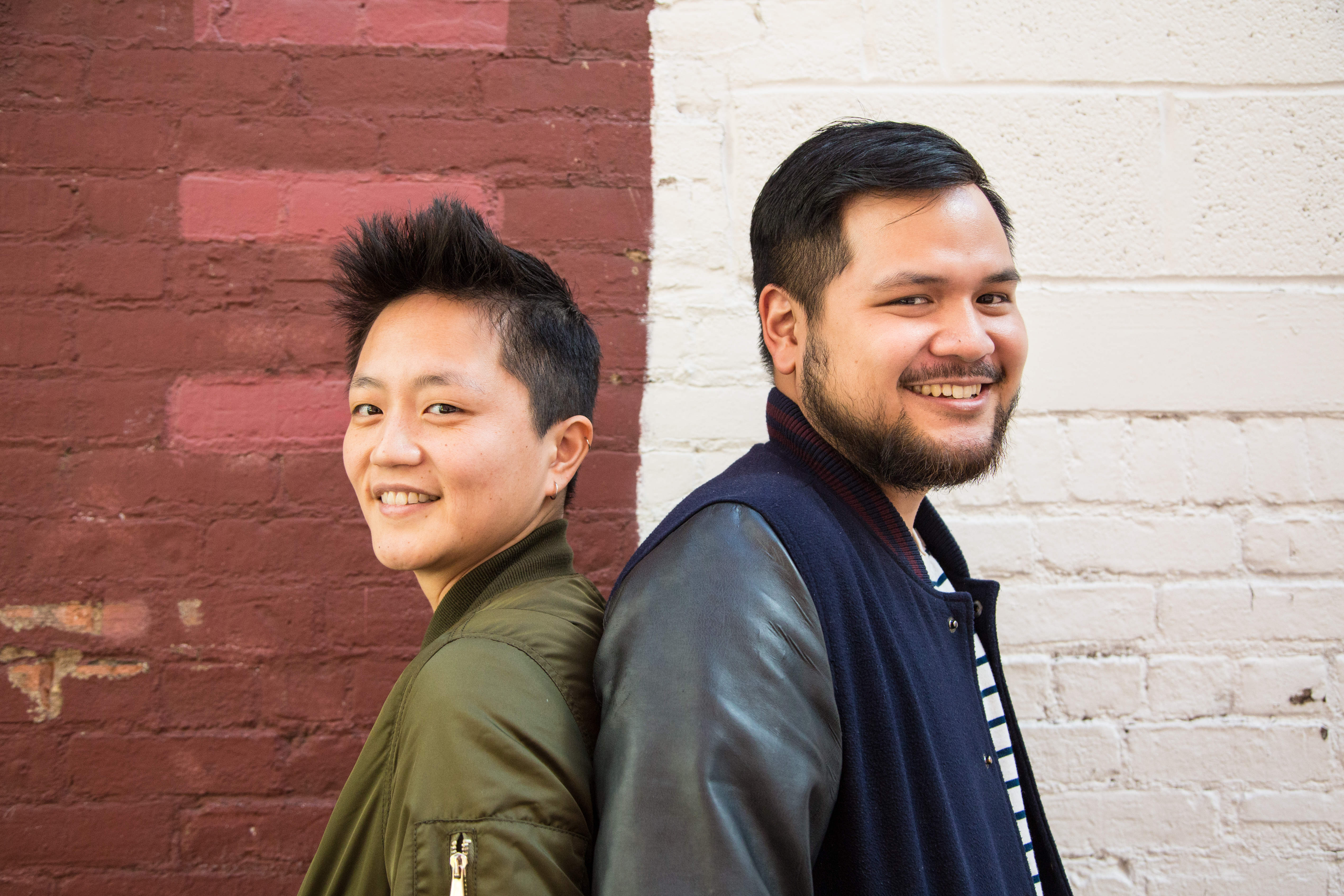 <i>Nancy</i> hosts Kathy Tu and Tobin Low