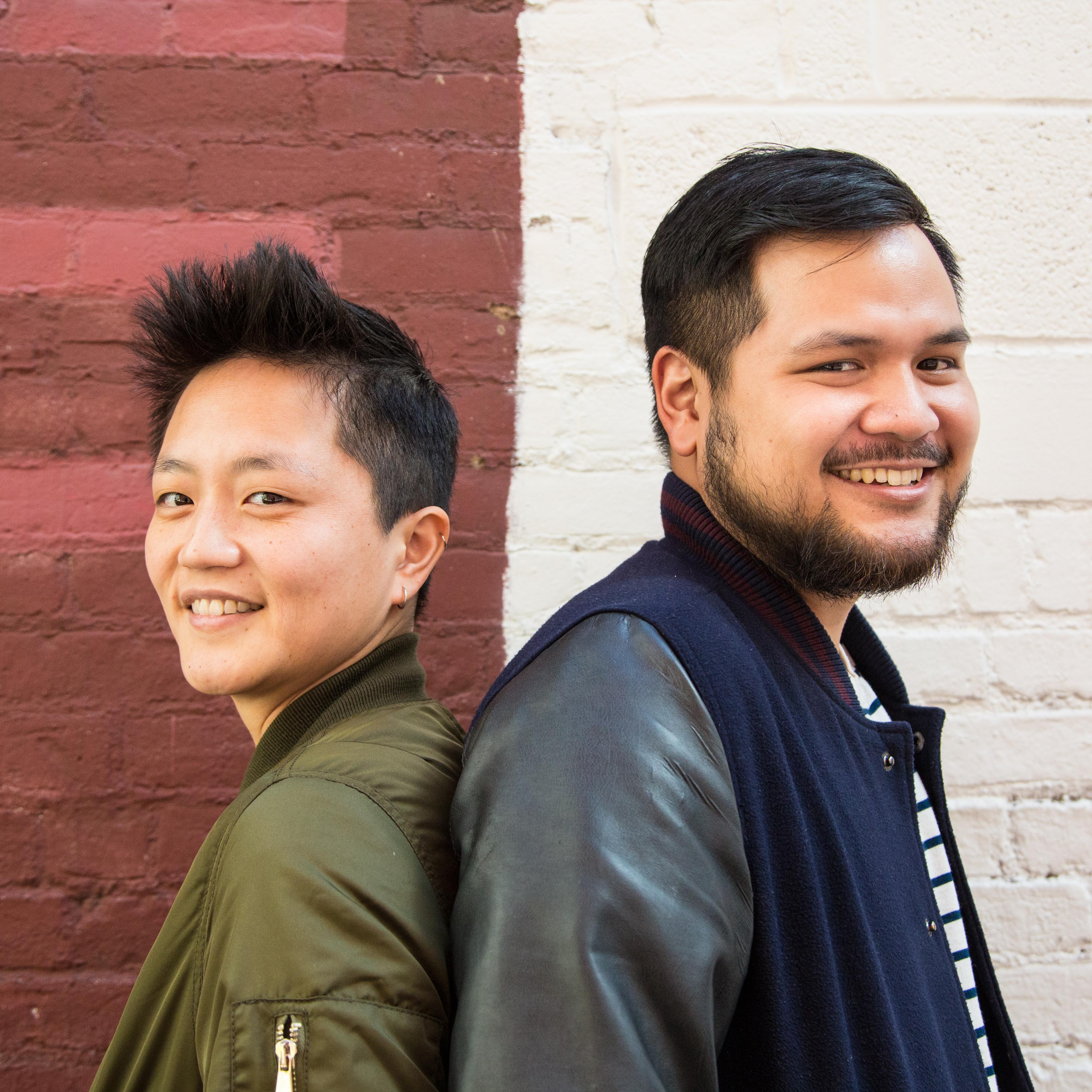 <i>Nancy</i> hosts Kathy Tu and Tobin Low