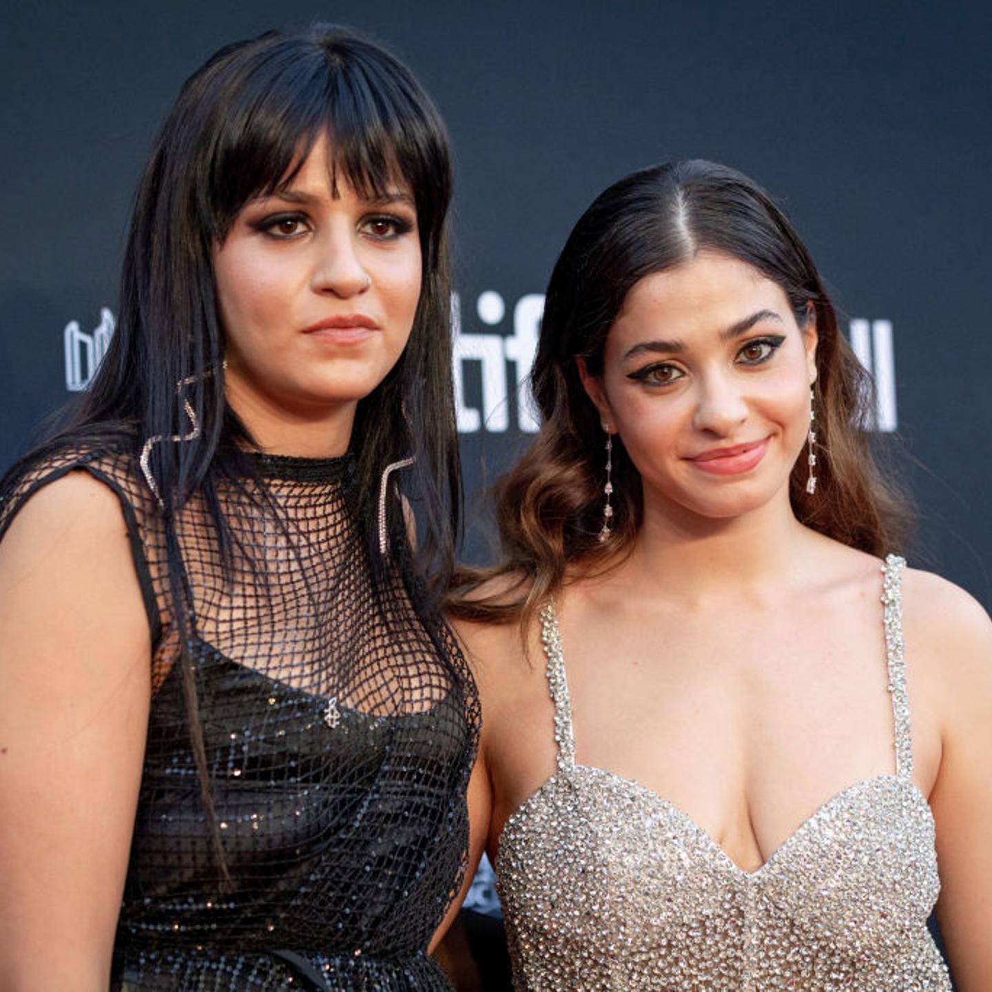 Sara Mardini and Yusra Mardini attend the Opening Night Gala Premiere of "The Swimmers" during the 2022 Toronto International Film Festival at Roy Thomson Hall on Sept. 08, 2022 in Toronto.