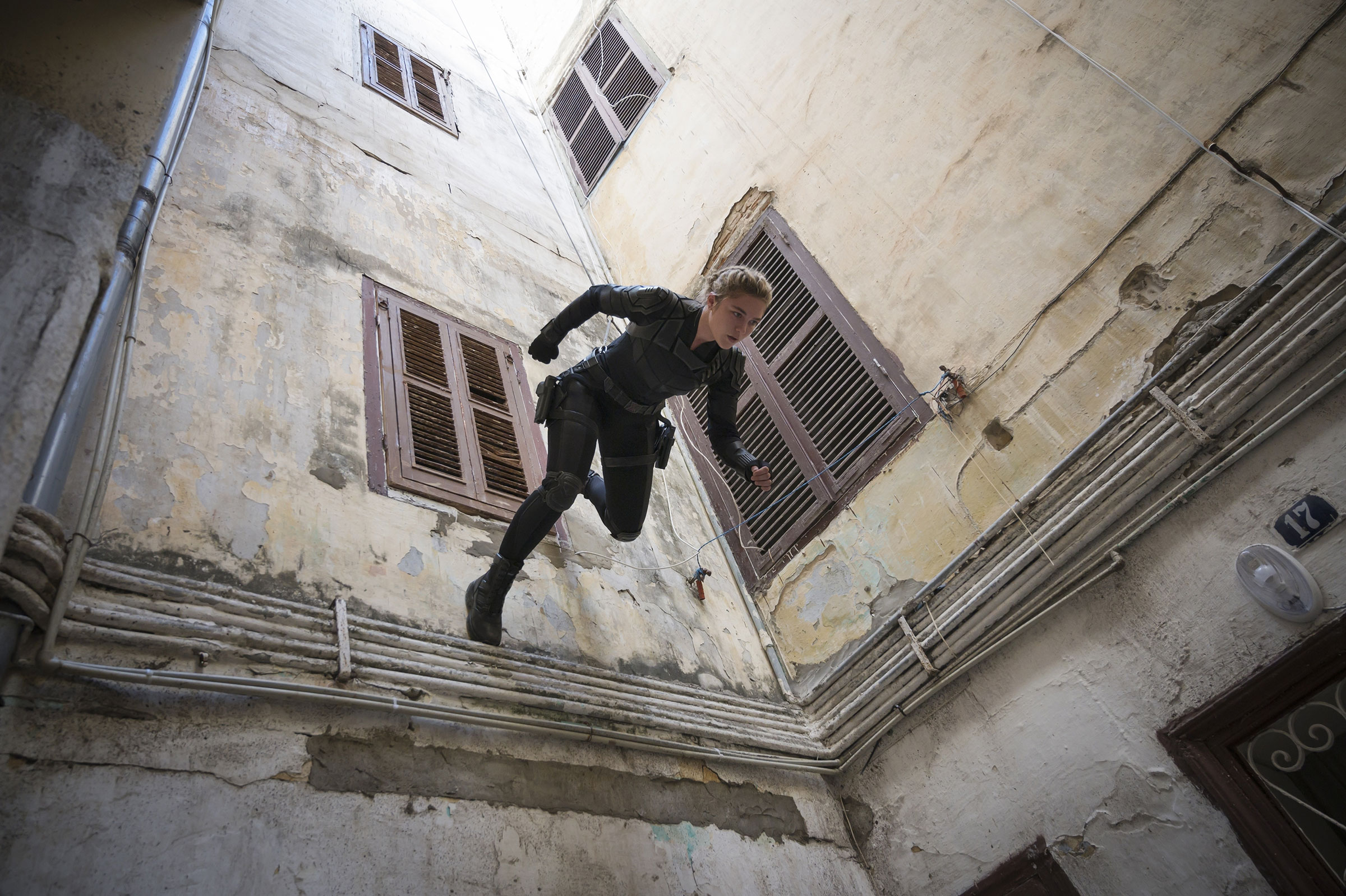 Still from the film Black Widow.
