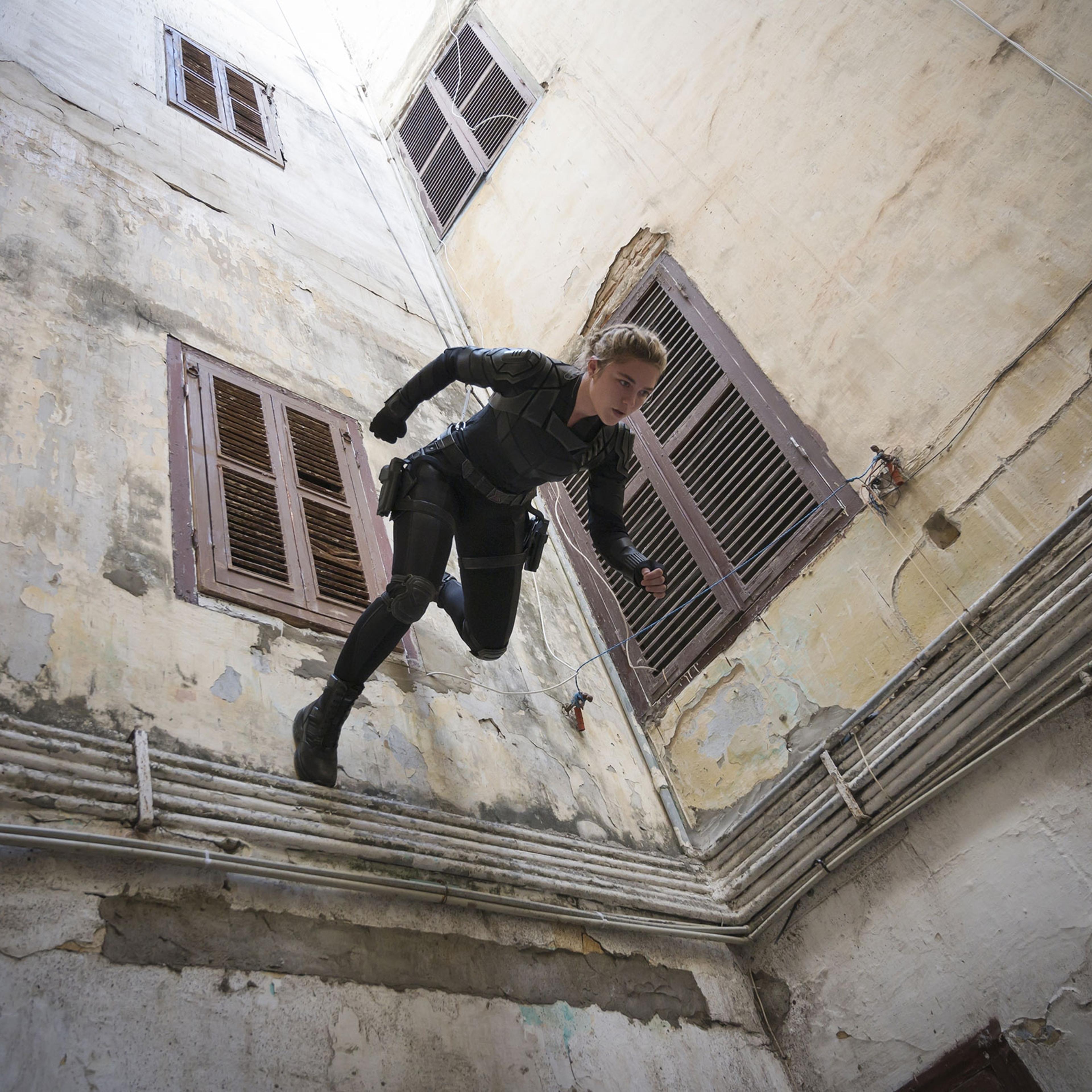 Still from the film Black Widow.