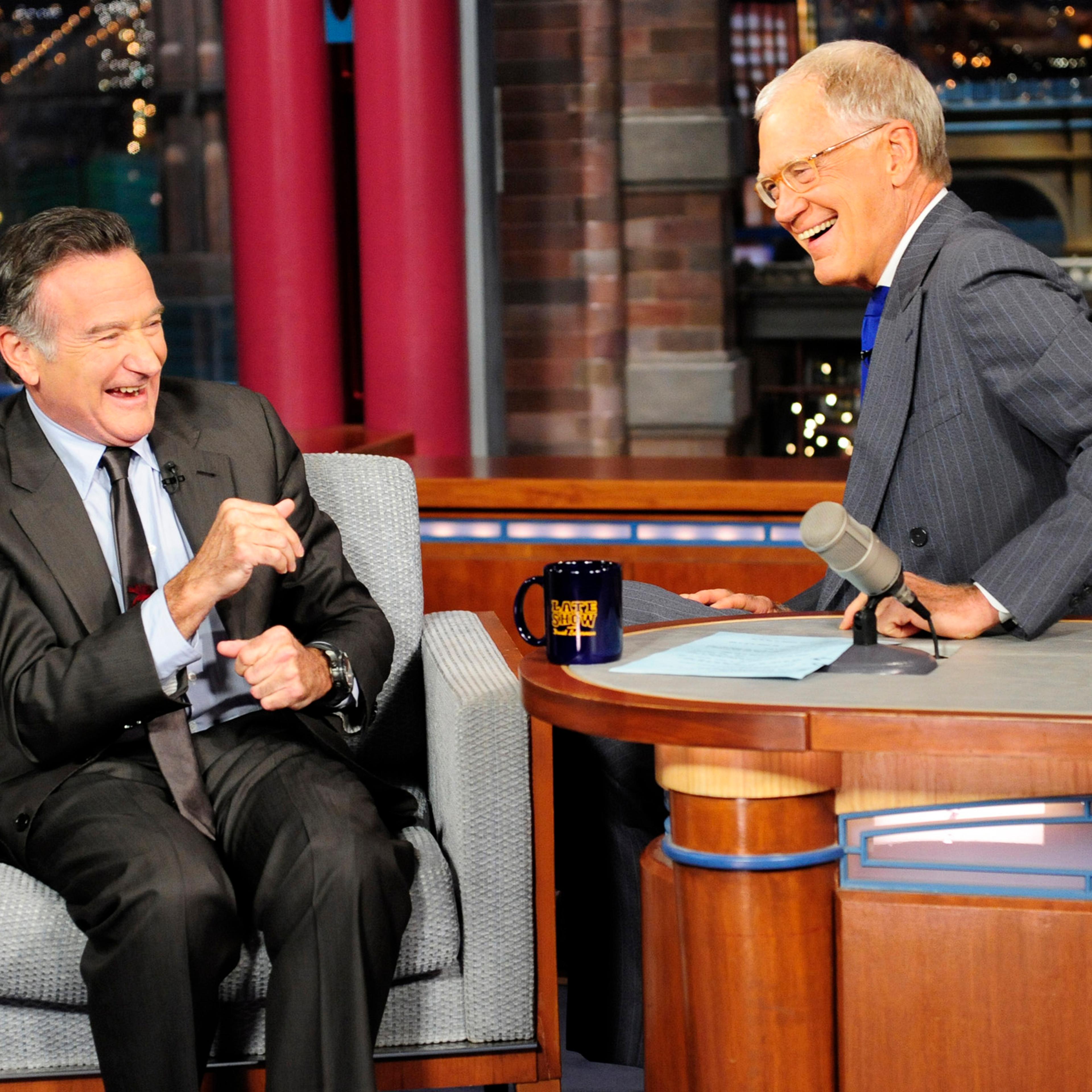 David Letterman remembers the late Robin Williams on Late Show.