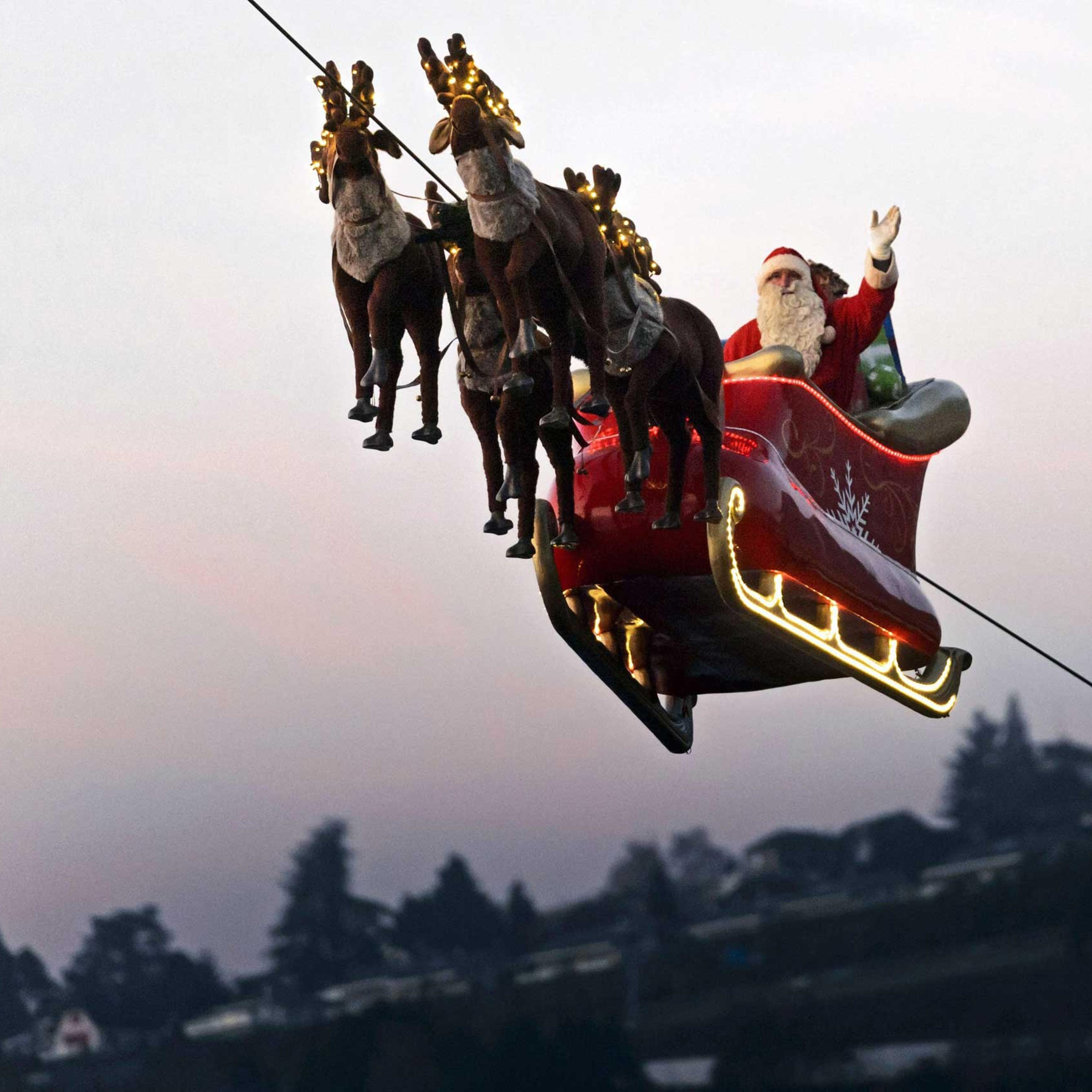Christmas market in Montreux