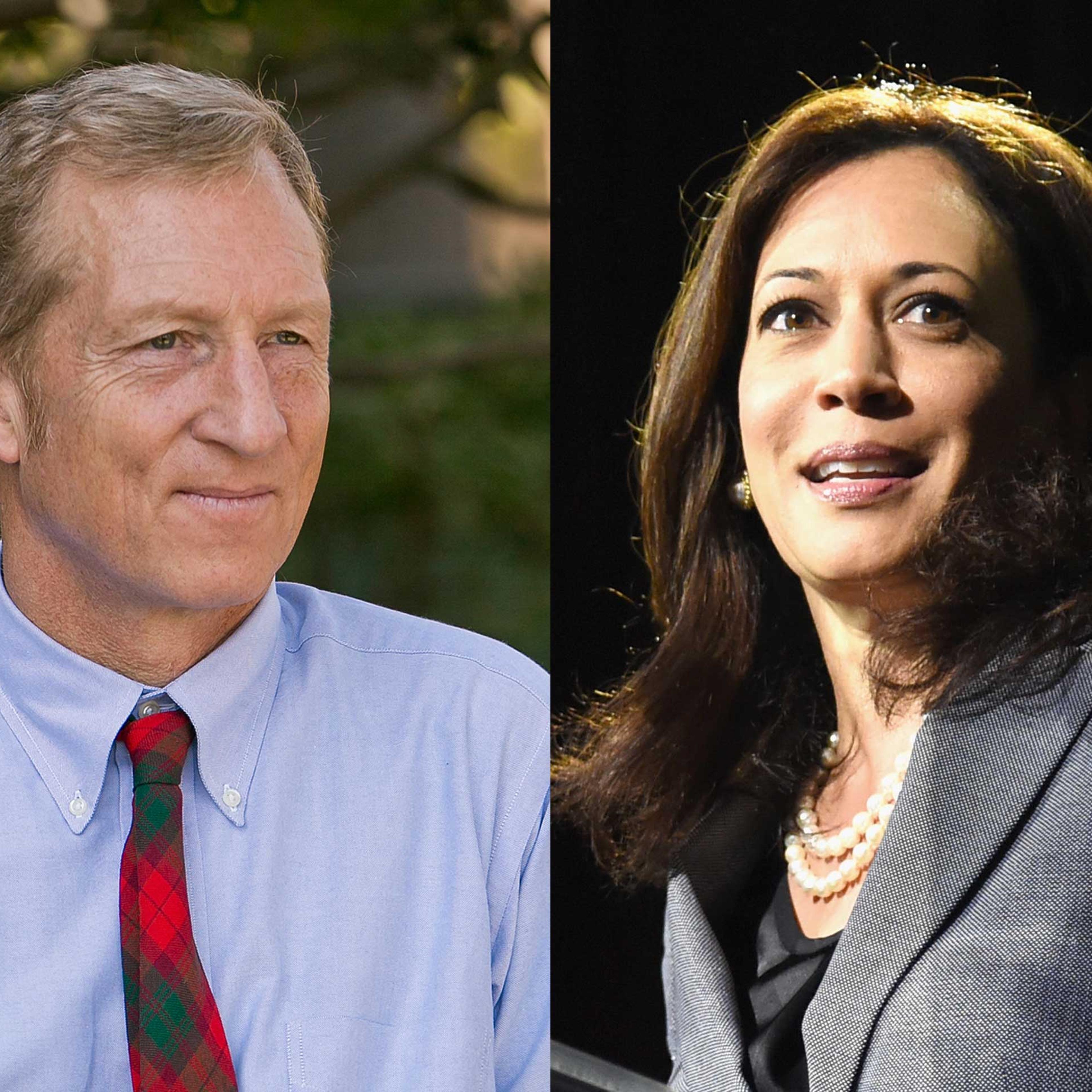 Tom Steyer Kamala Harris