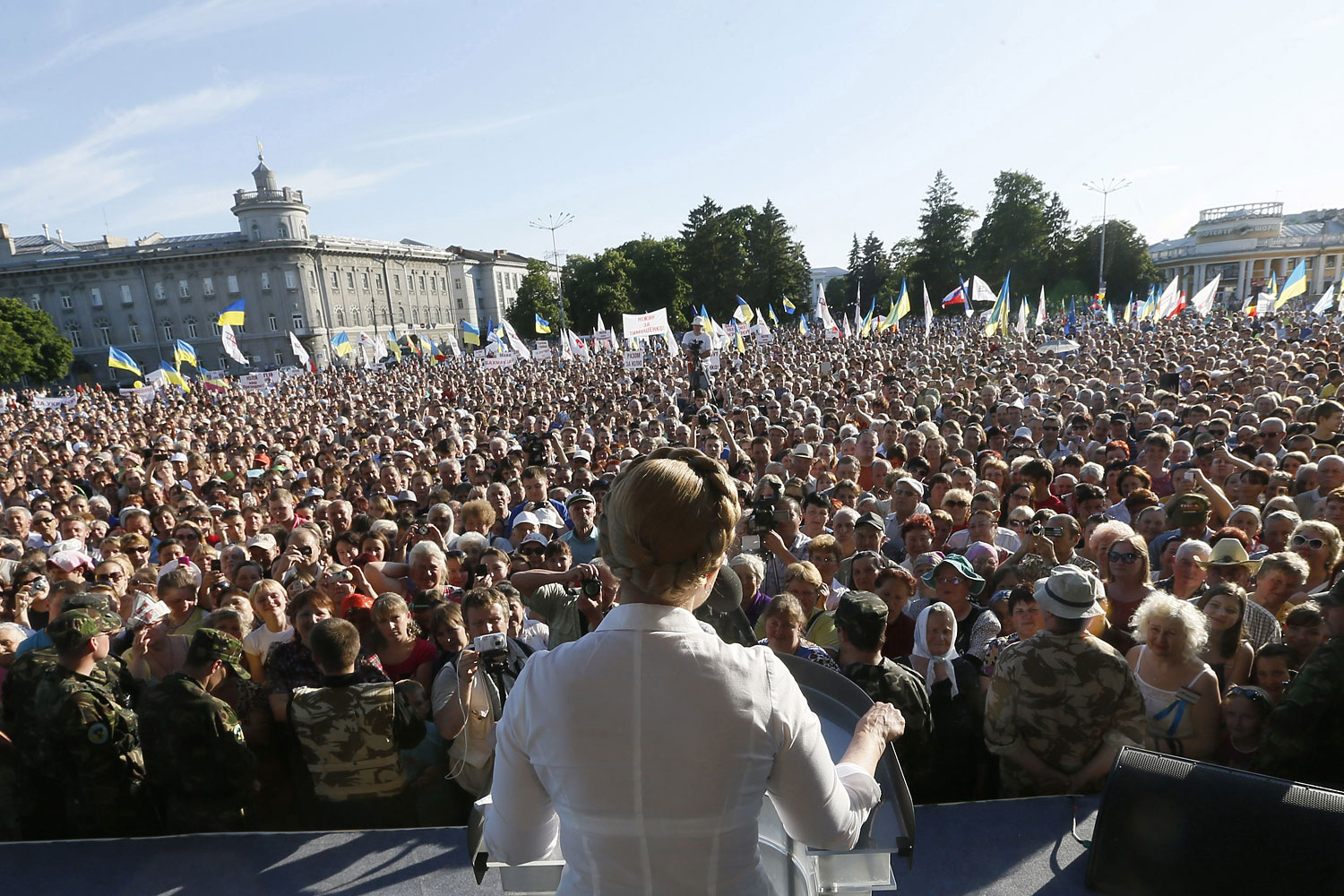 UKRAINE-RUSSIA-CRISIS-POLITICS-VOTE-TYMOSHENKO