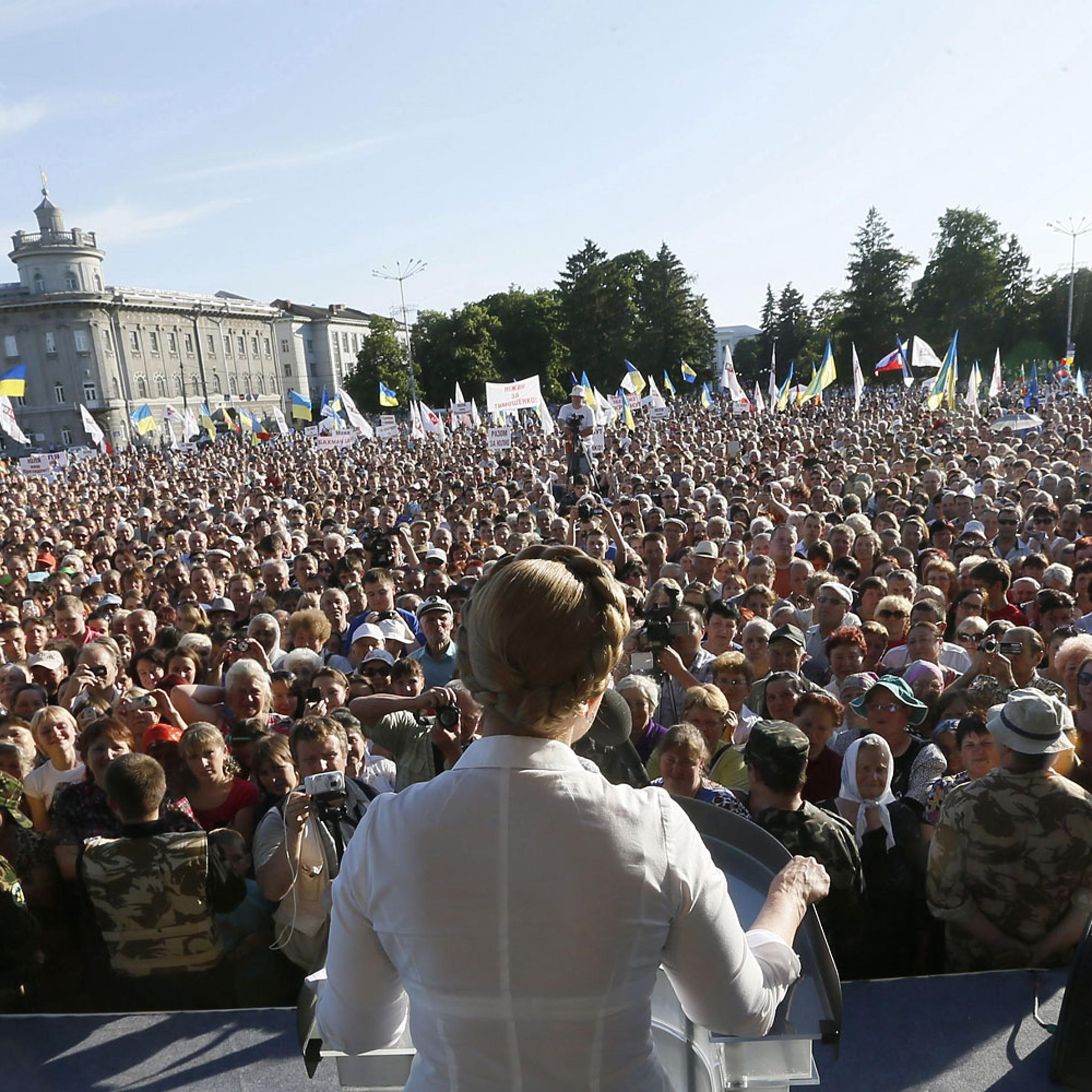 UKRAINE-RUSSIA-CRISIS-POLITICS-VOTE-TYMOSHENKO