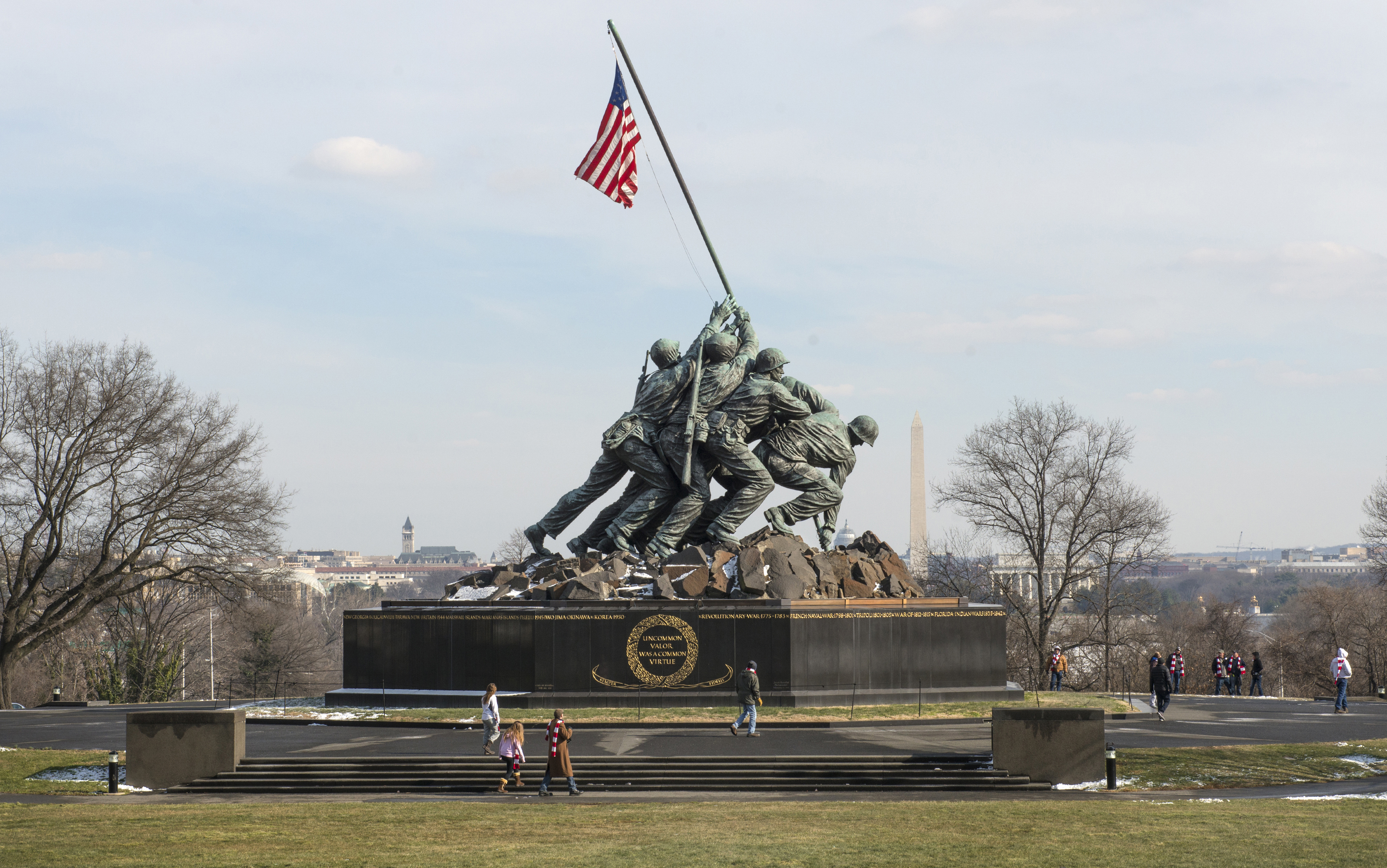 iwo jima memorial photo