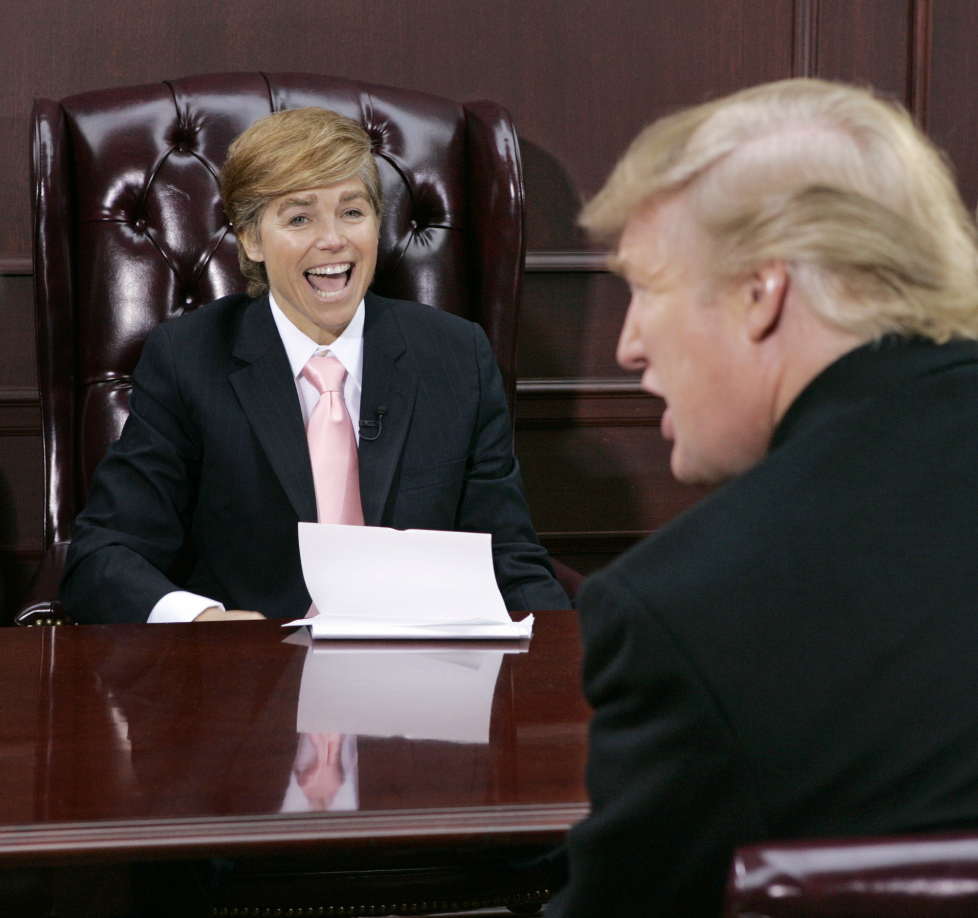 donald trump posing with celebrities