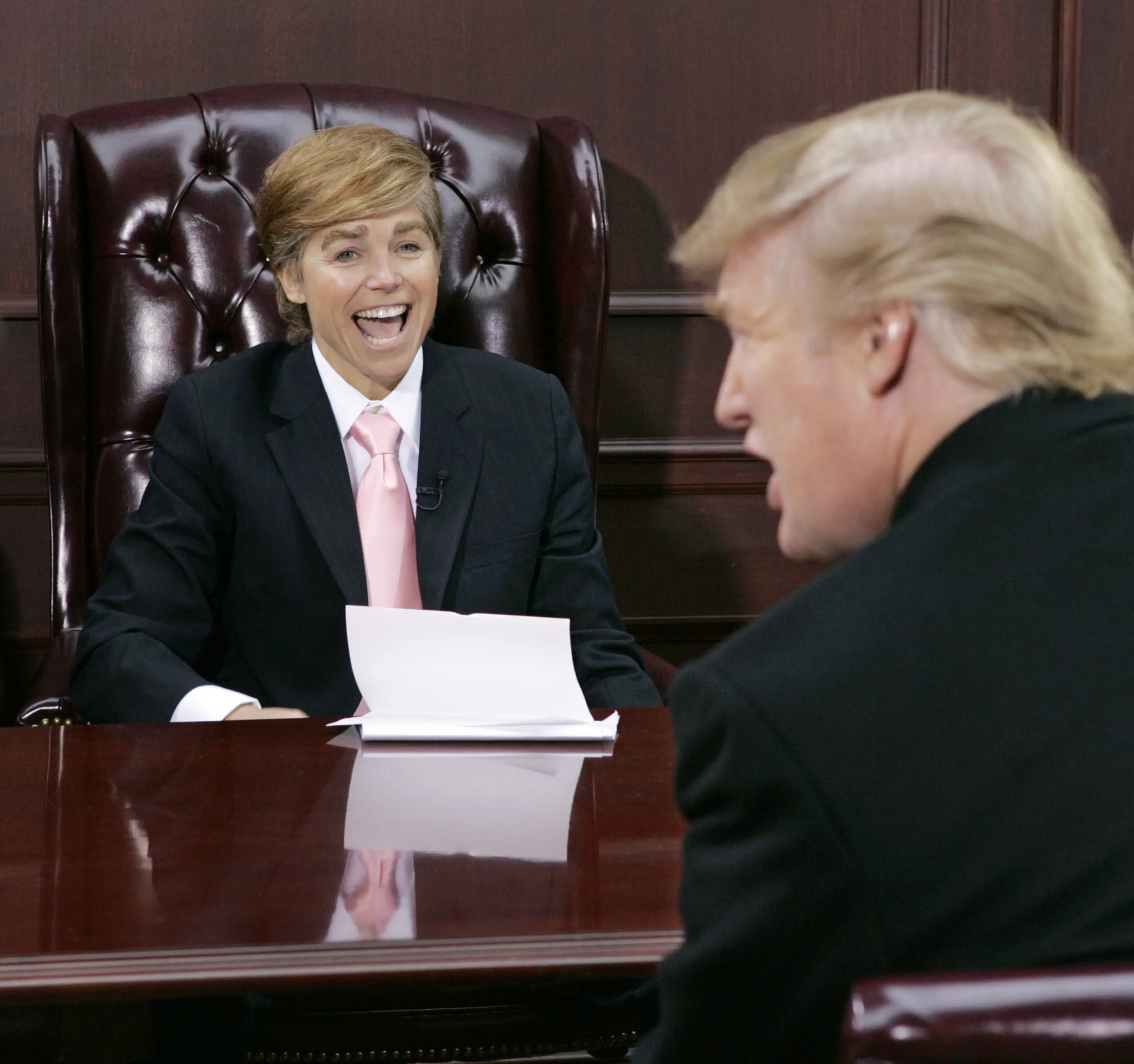 donald trump posing with celebrities