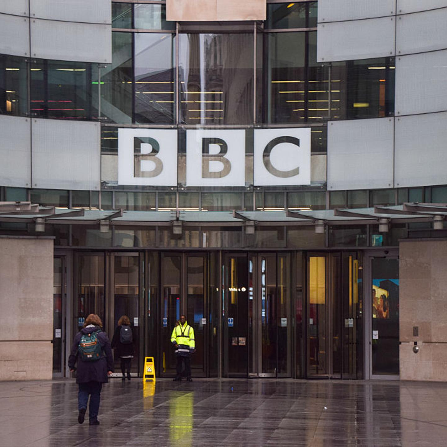 General view of Broadcasting House, the BBC headquarters in central London, U.K., on Nov. 11, 2025.