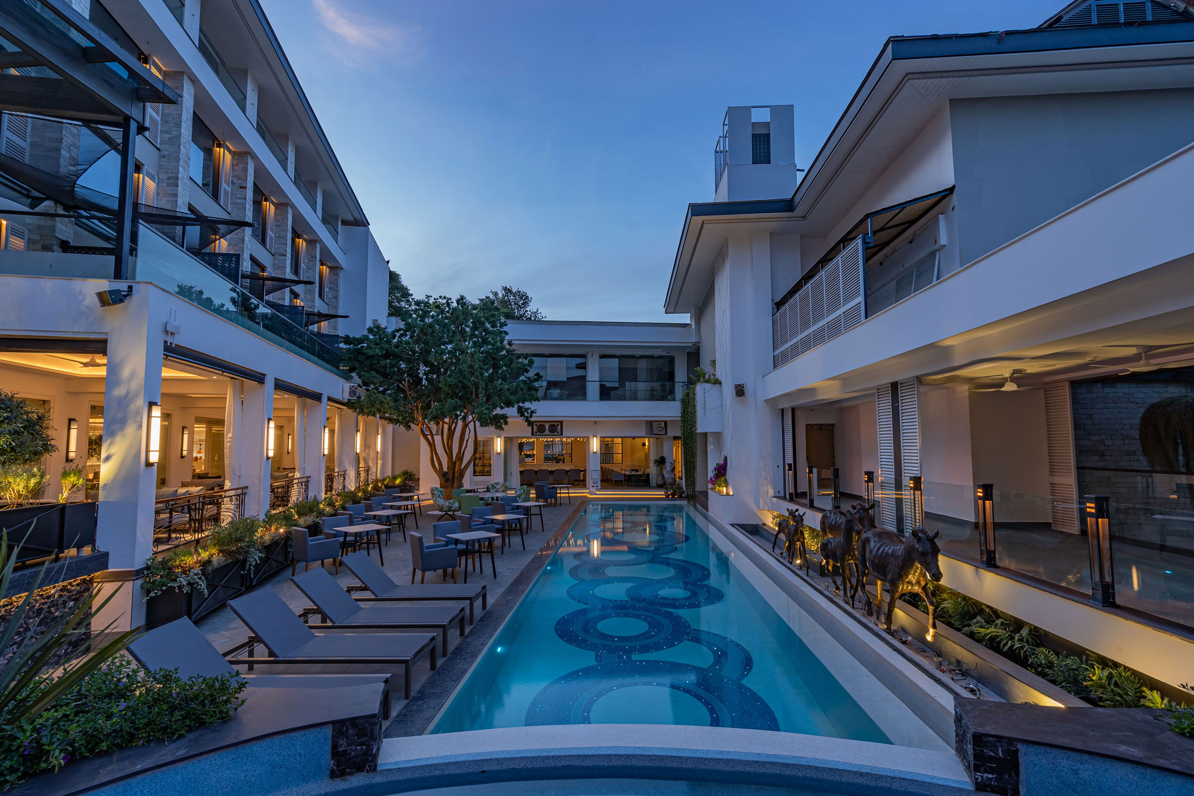 The pool at Kwetu Nairobi