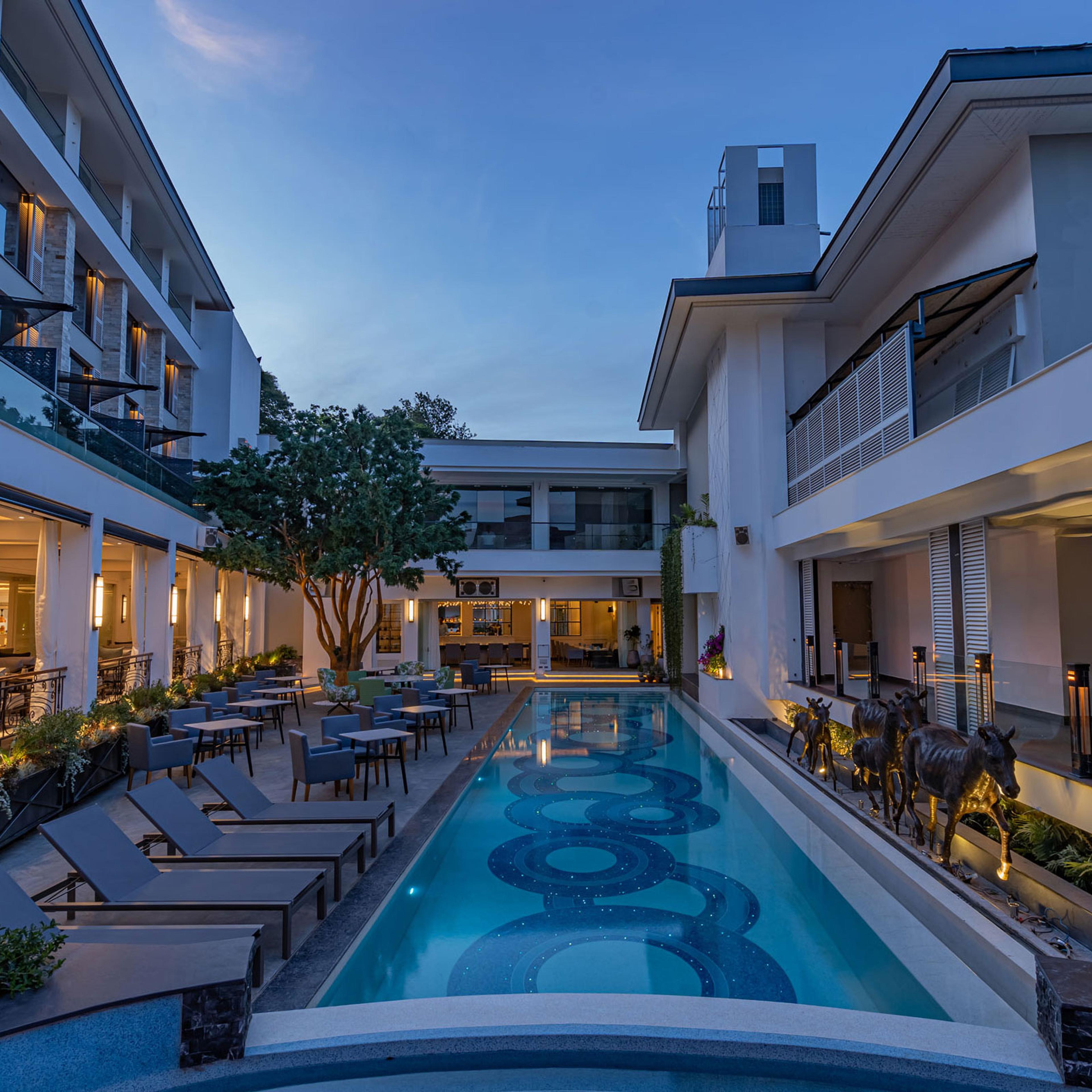 The pool at Kwetu Nairobi