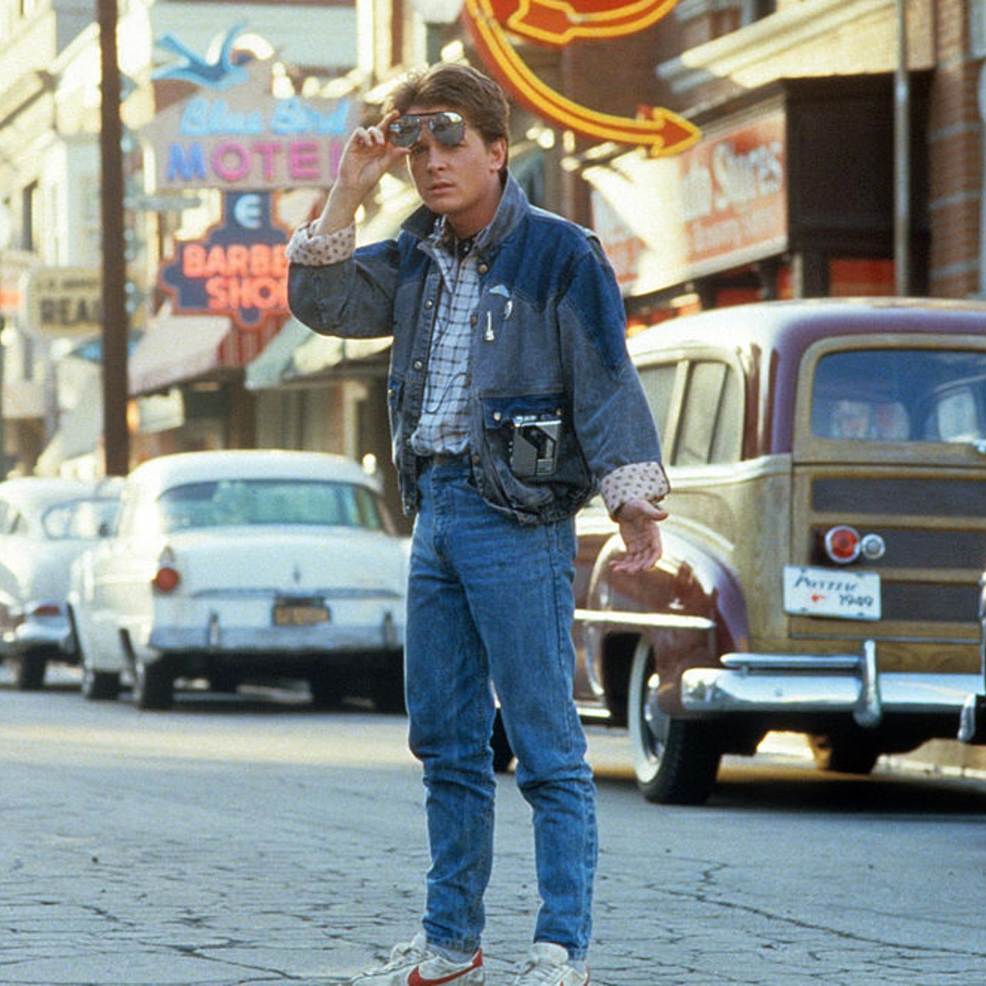 Michael J Fox In 'Back To The Future'