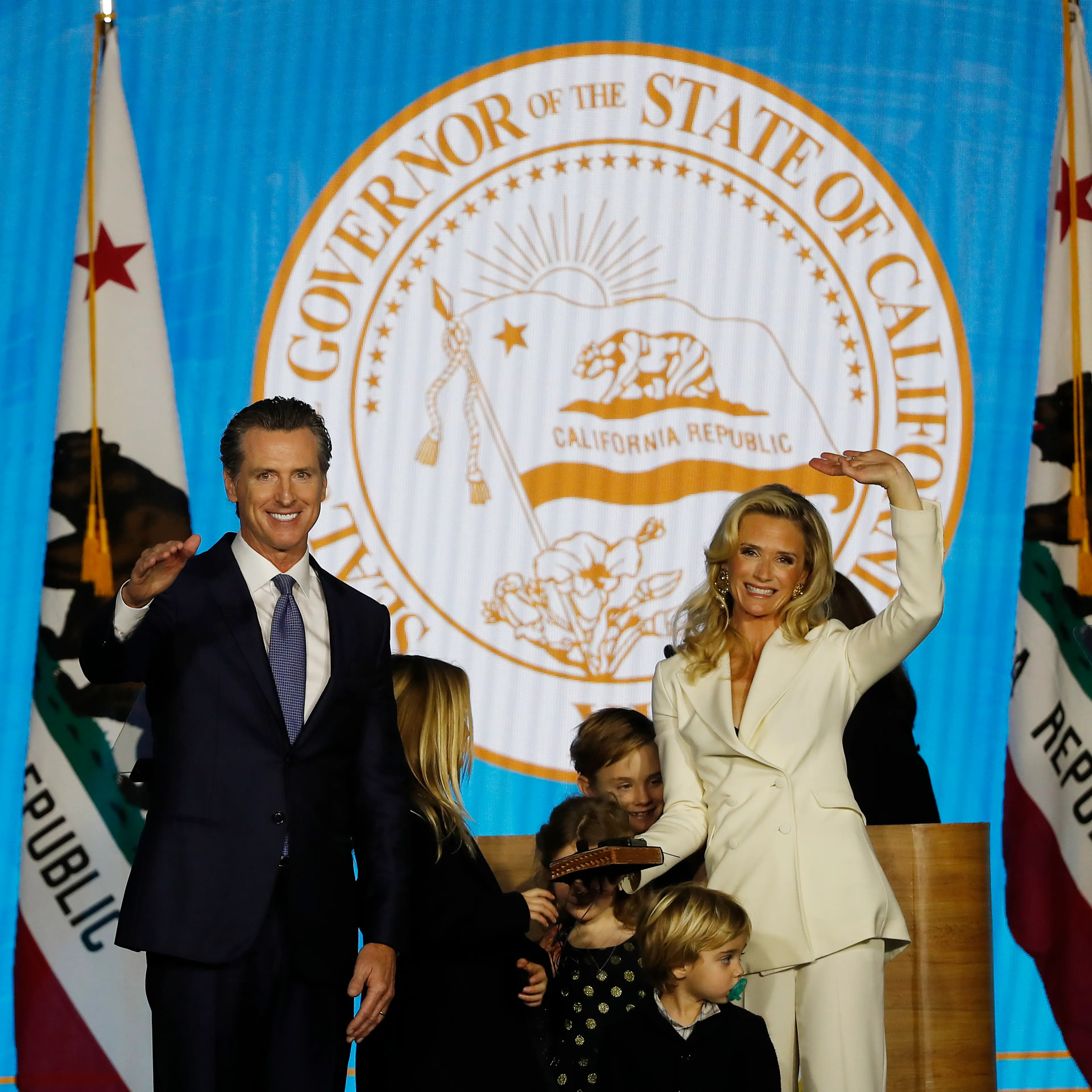 Gavin Newsom Is Sworn In As Governor Of California