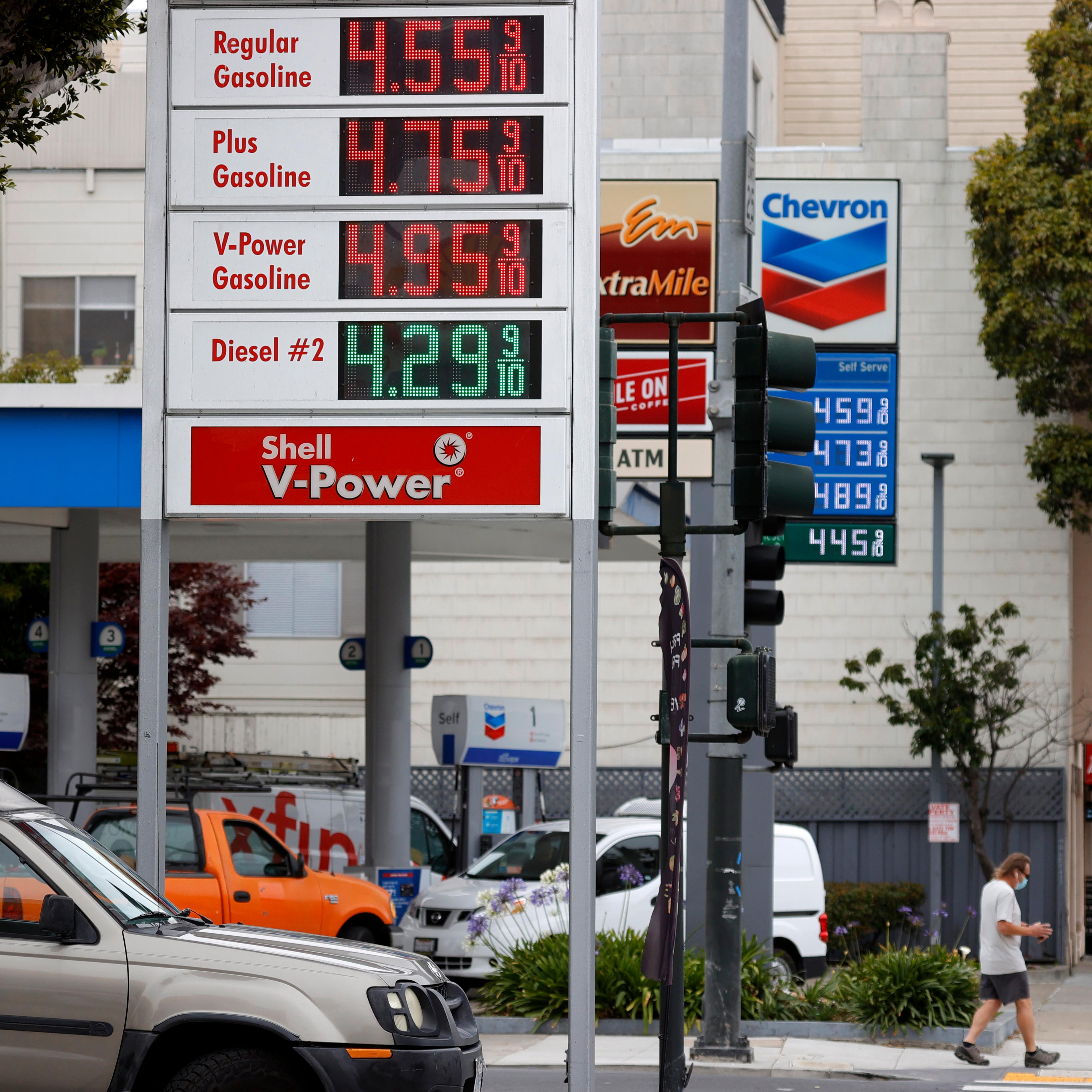 Gas Prices In Bay Area Soar To Nearly $6 A Gallon