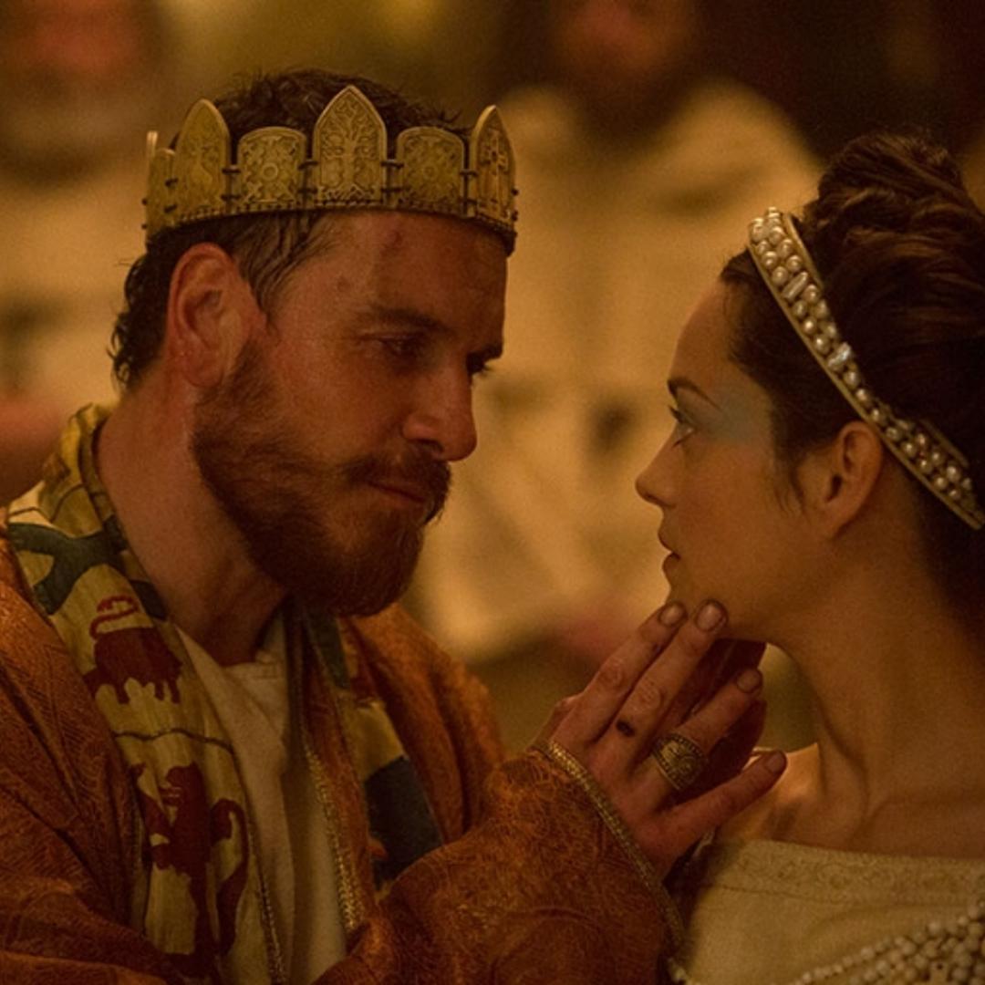 Michael Fassbender as Macbeth and Marion Cotillard as Lady Macbeth in MACBETH.