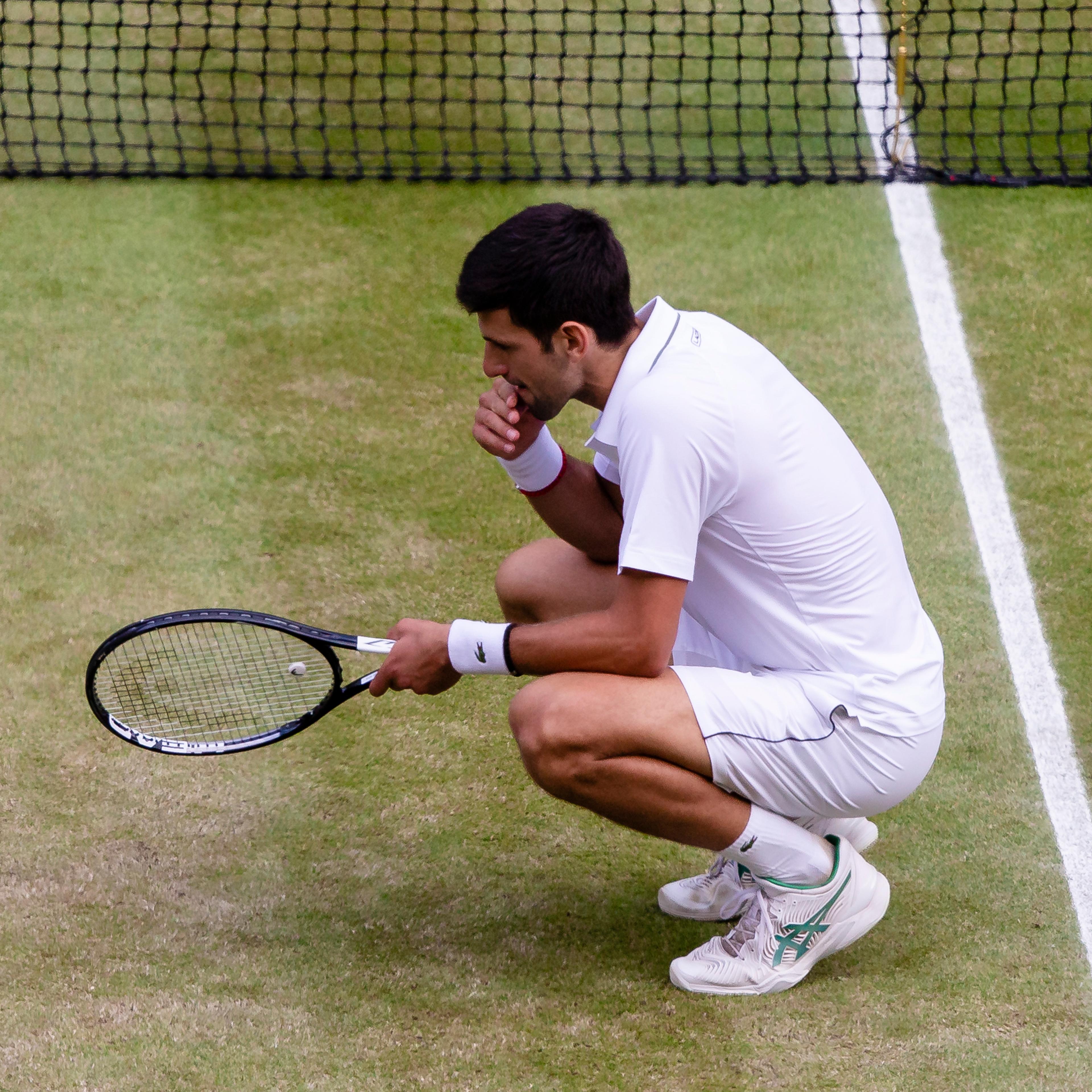 Novak at Wimbledon 2019
