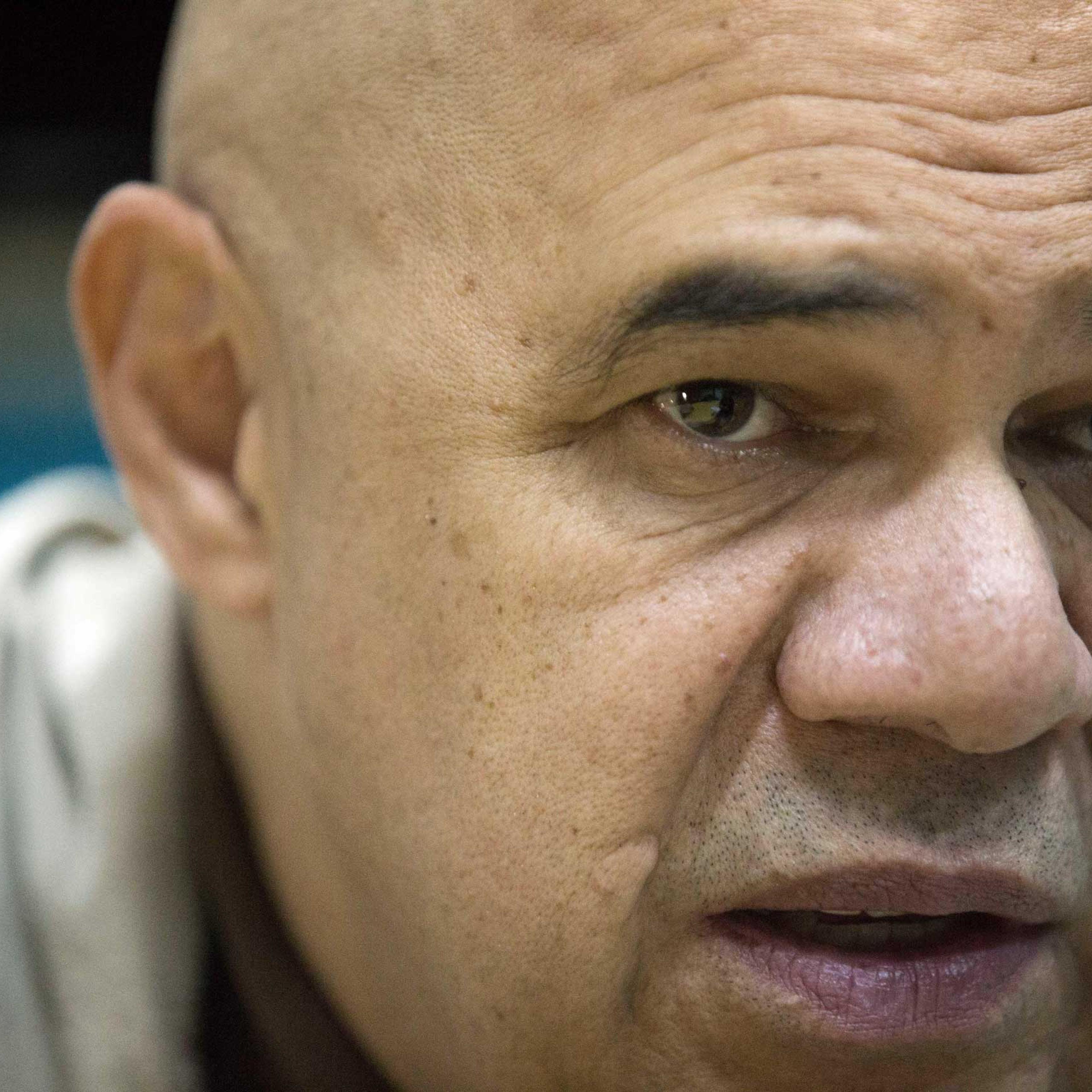 Venezuelan Opposition Alliance Executive Secretary Jesus Torrealba speaks during a interview at his office in Caracas, Venezuela, Oct. 7, 2014.