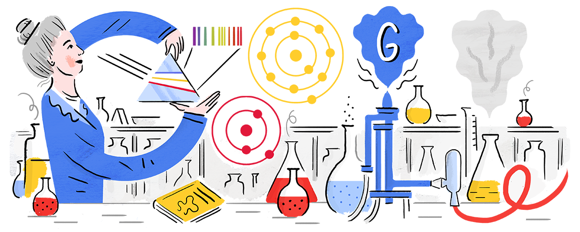 Google Doodle by Hamburg-based guest artist Carolin Löbbert 