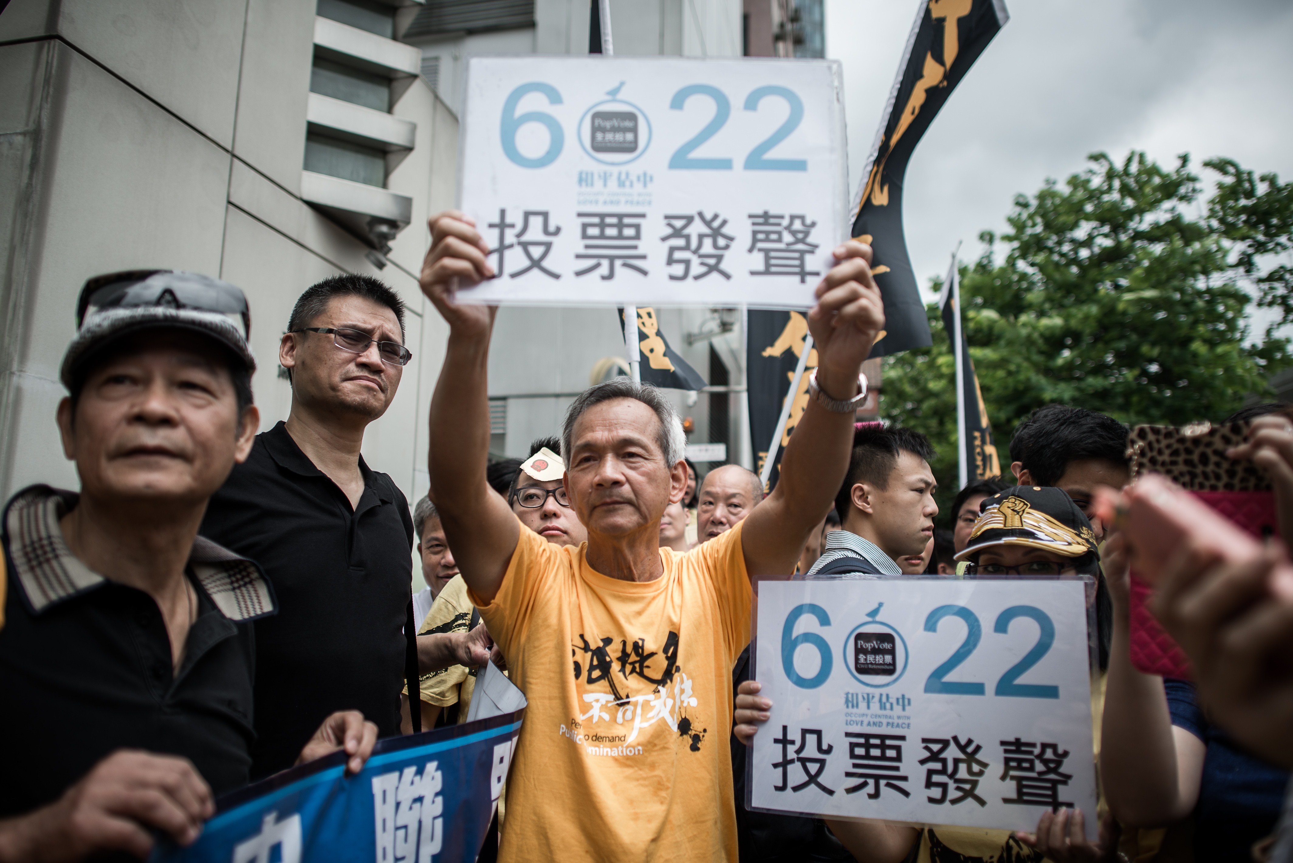 HONG KONG-CHINA-POLITICS-DEMOCRACY