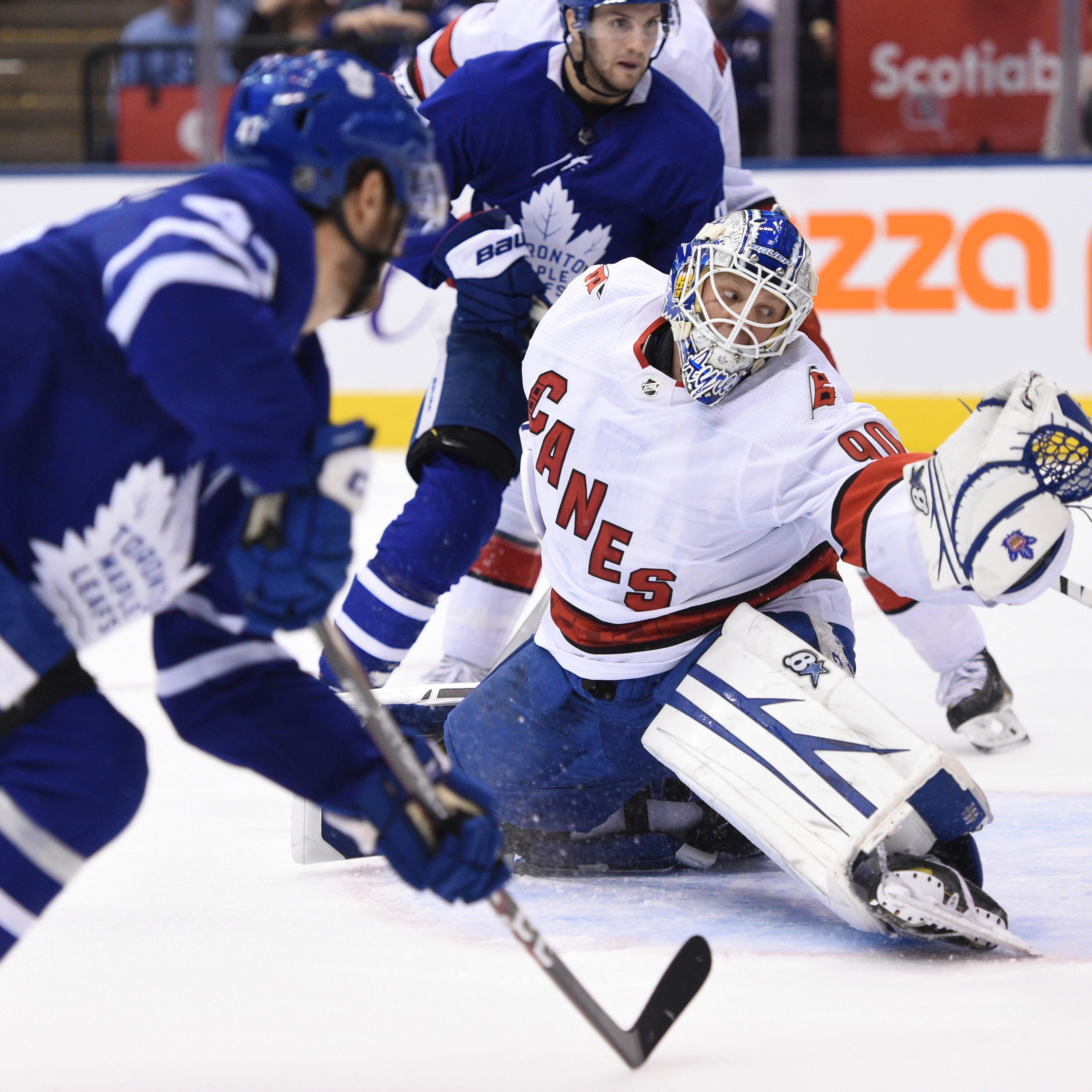 Hurricanes Maple Leafs Hockey