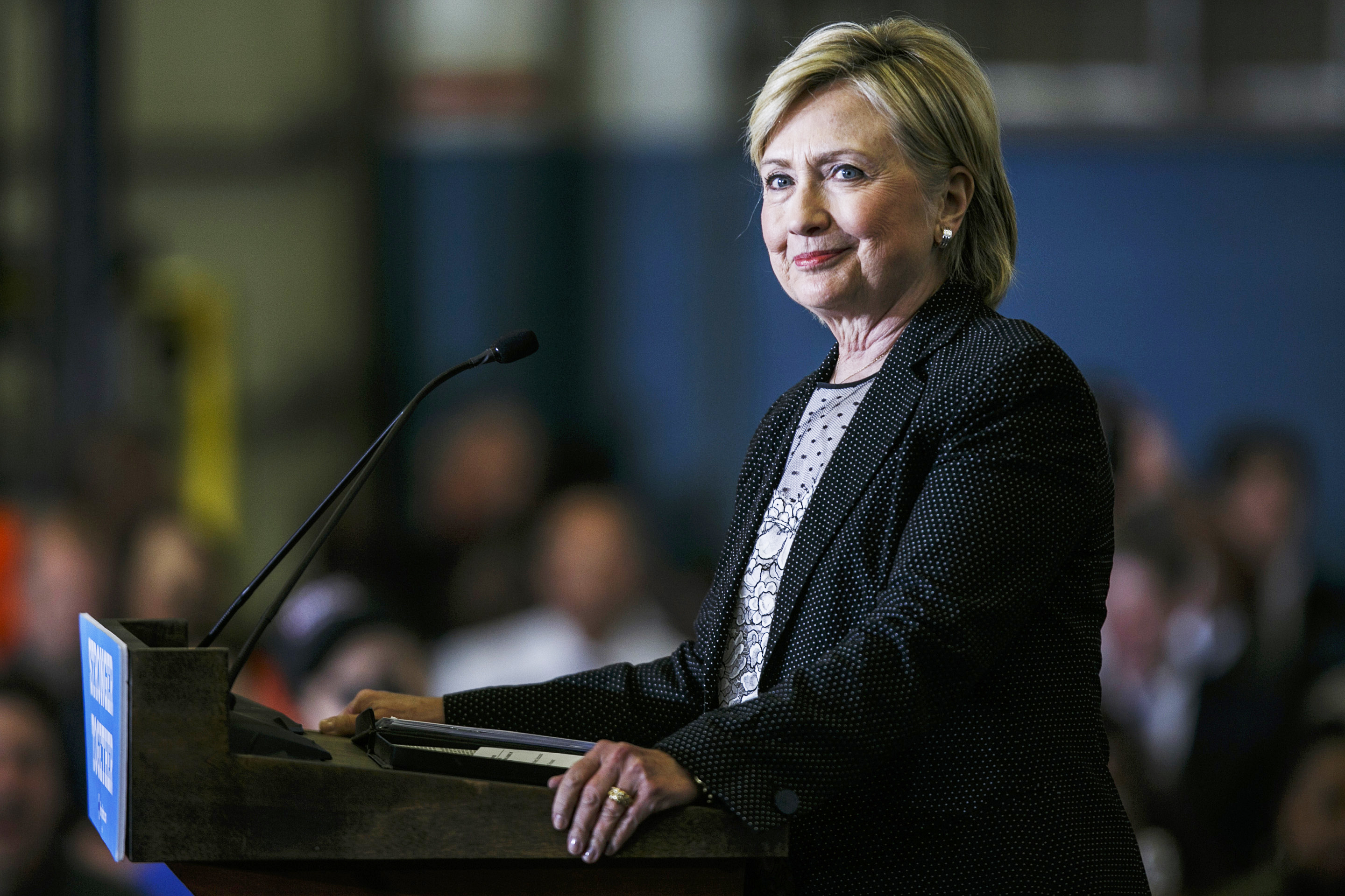 Democratic Presidential Nominee Hillary Clinton Delivers Speech On The Economy